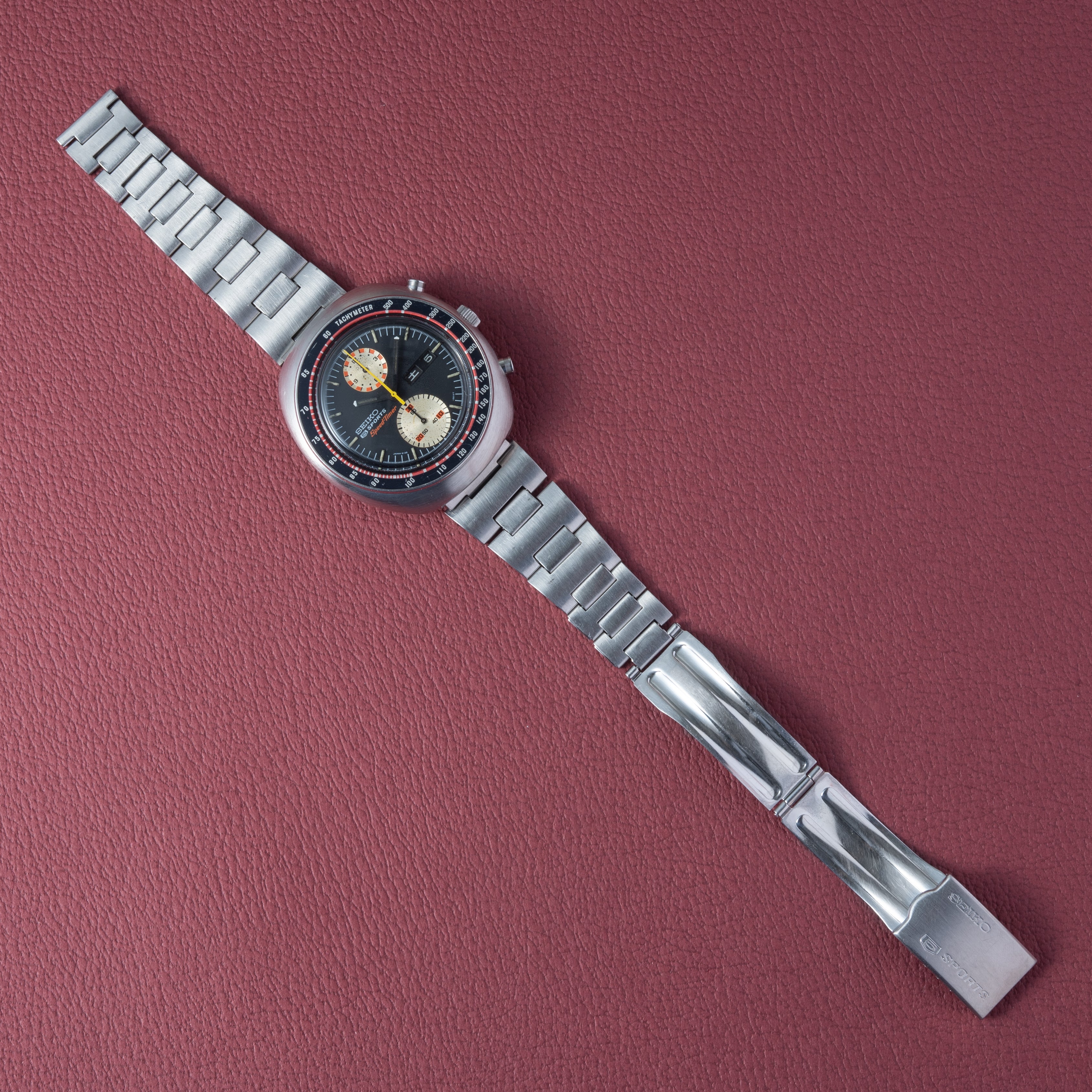 セイコー 1971年製 5スポーツ スピードタイマー UFO Ref.6138-0011 クロノグラフ