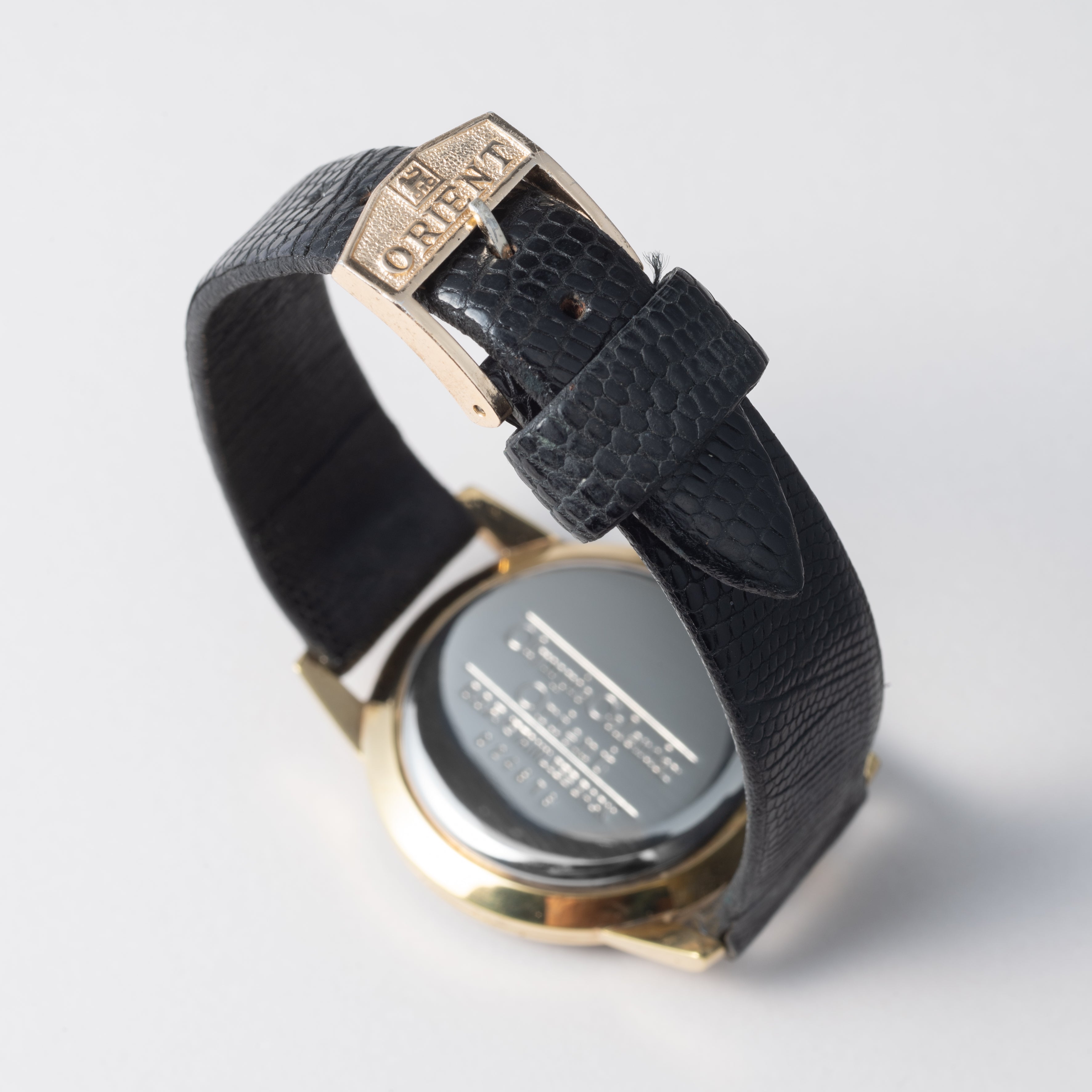 オリエント オリンピア カレンダー 1960年代製 ギャラクシーダイヤル 純正尾錠付き