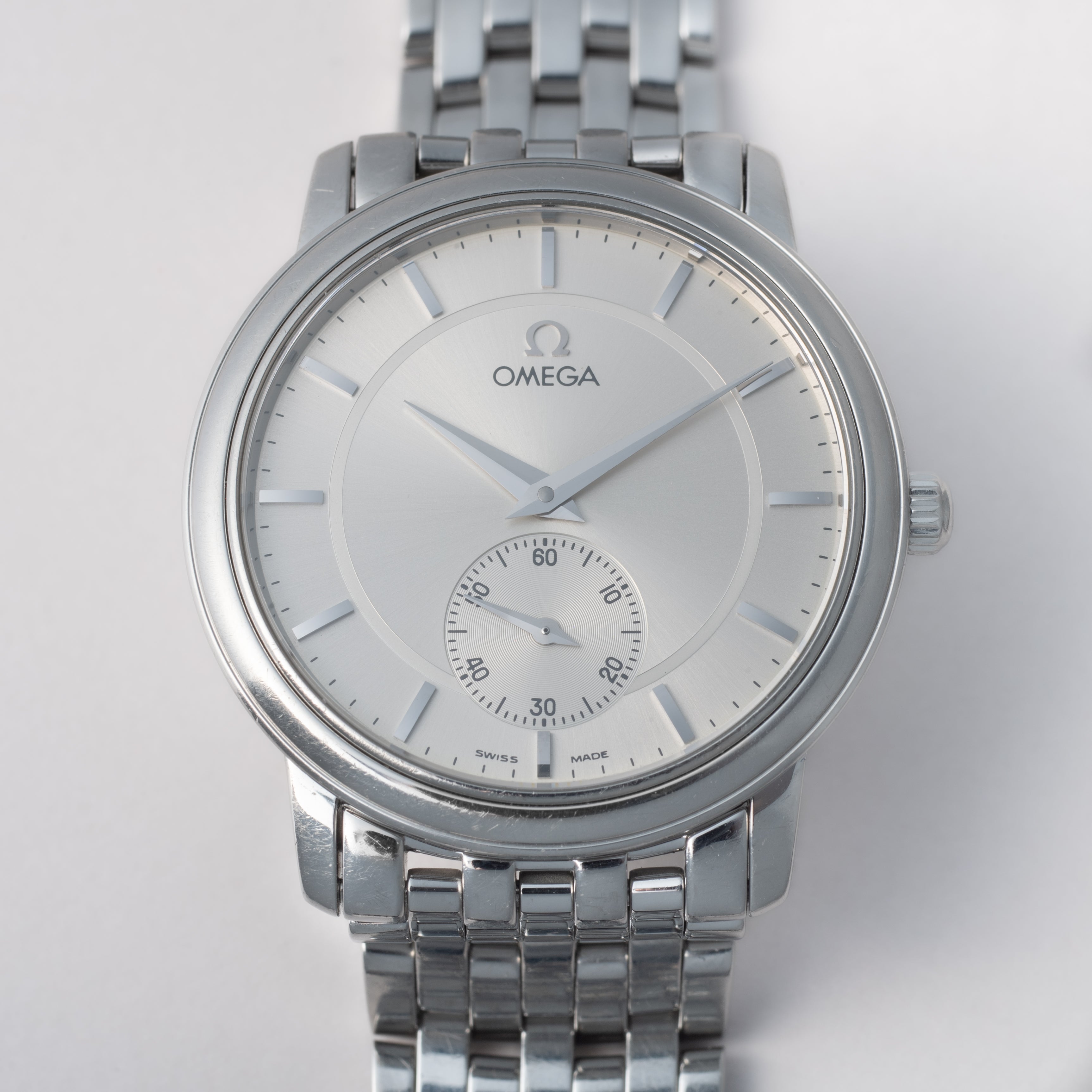 オメガ デ・ヴィル プレステージ 1998年製 Ref.125.0150 シルバーダイヤル