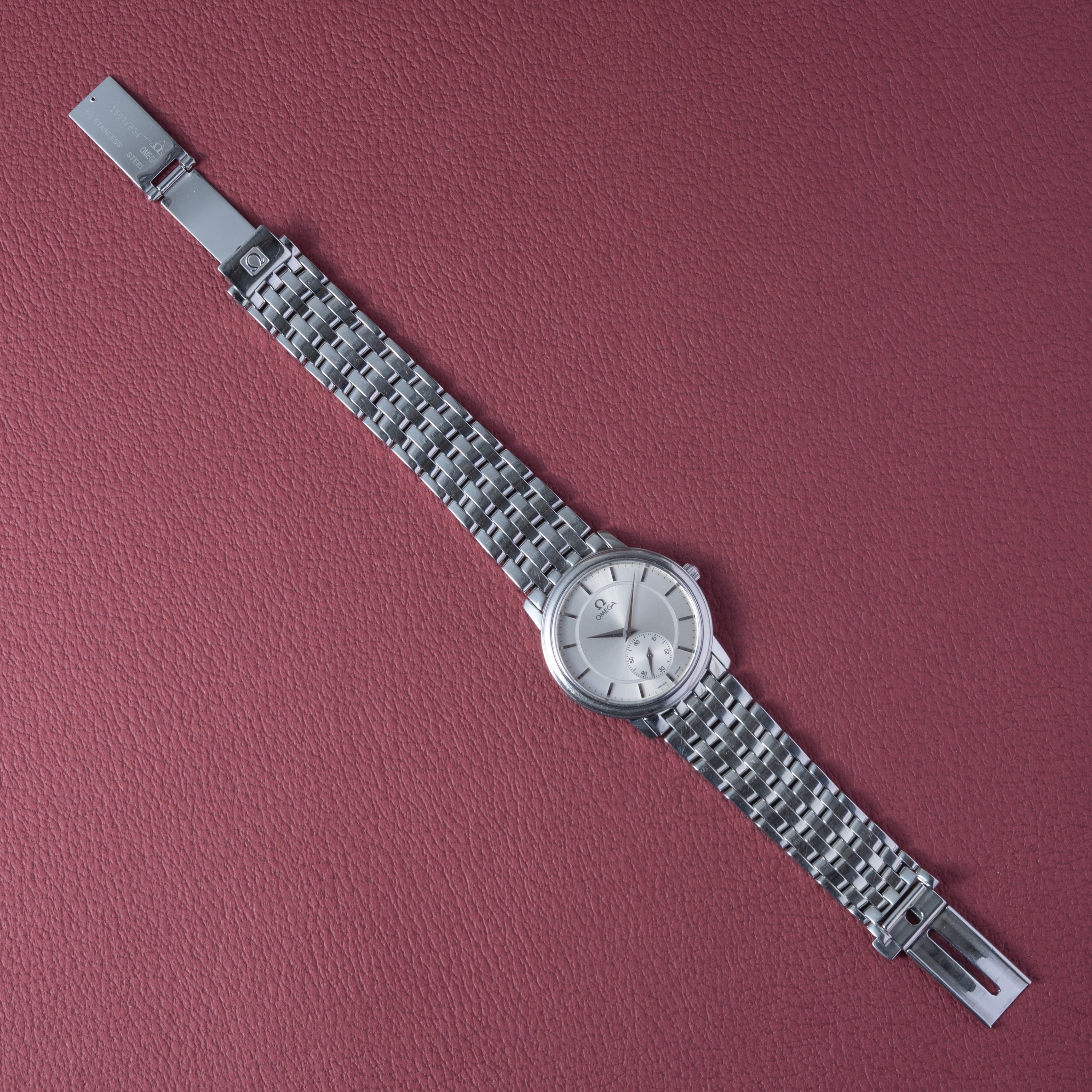 オメガ デ・ヴィル プレステージ 1998年製 Ref.125.0150 シルバーダイヤル