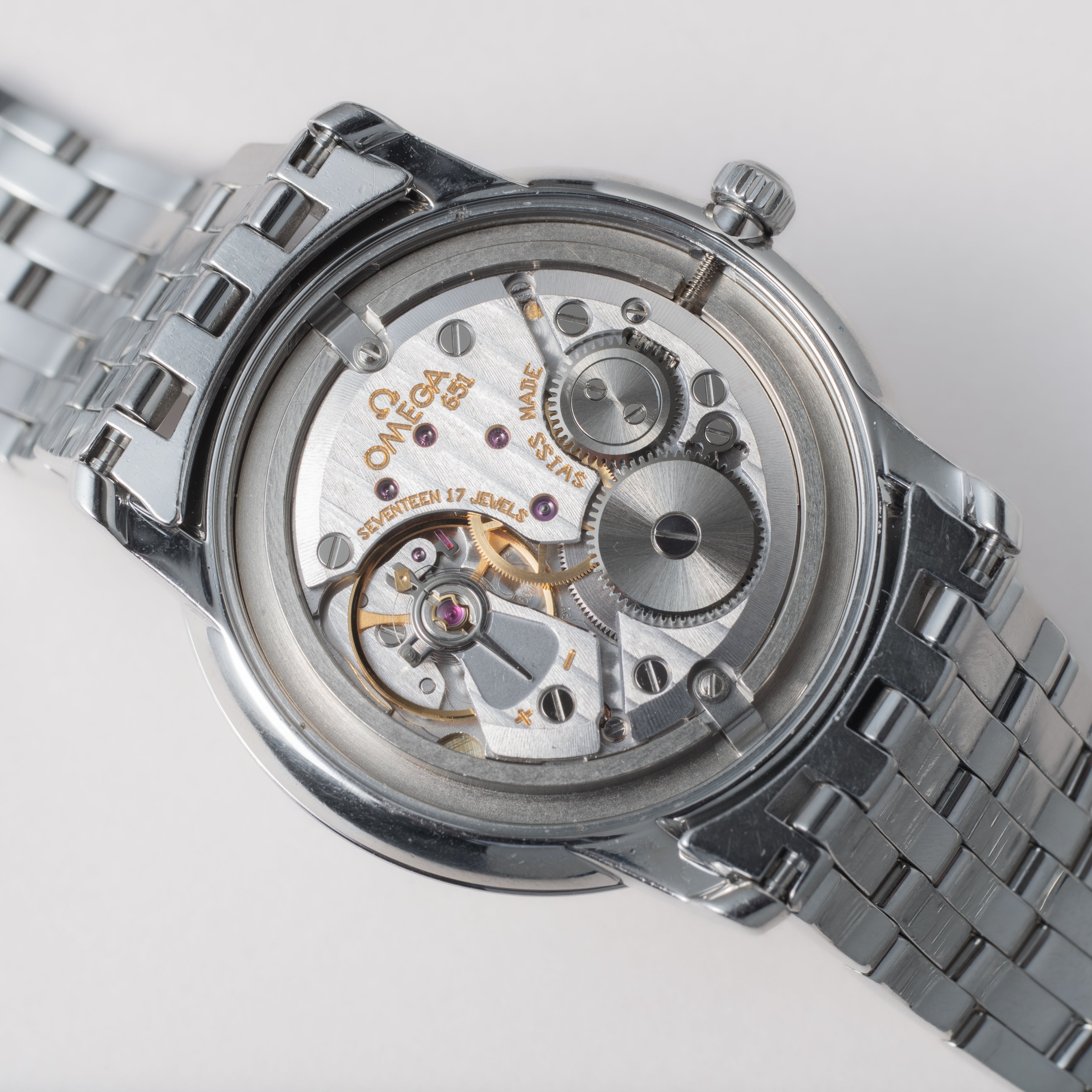 オメガ デ・ヴィル プレステージ 1998年製 Ref.125.0150 シルバーダイヤル