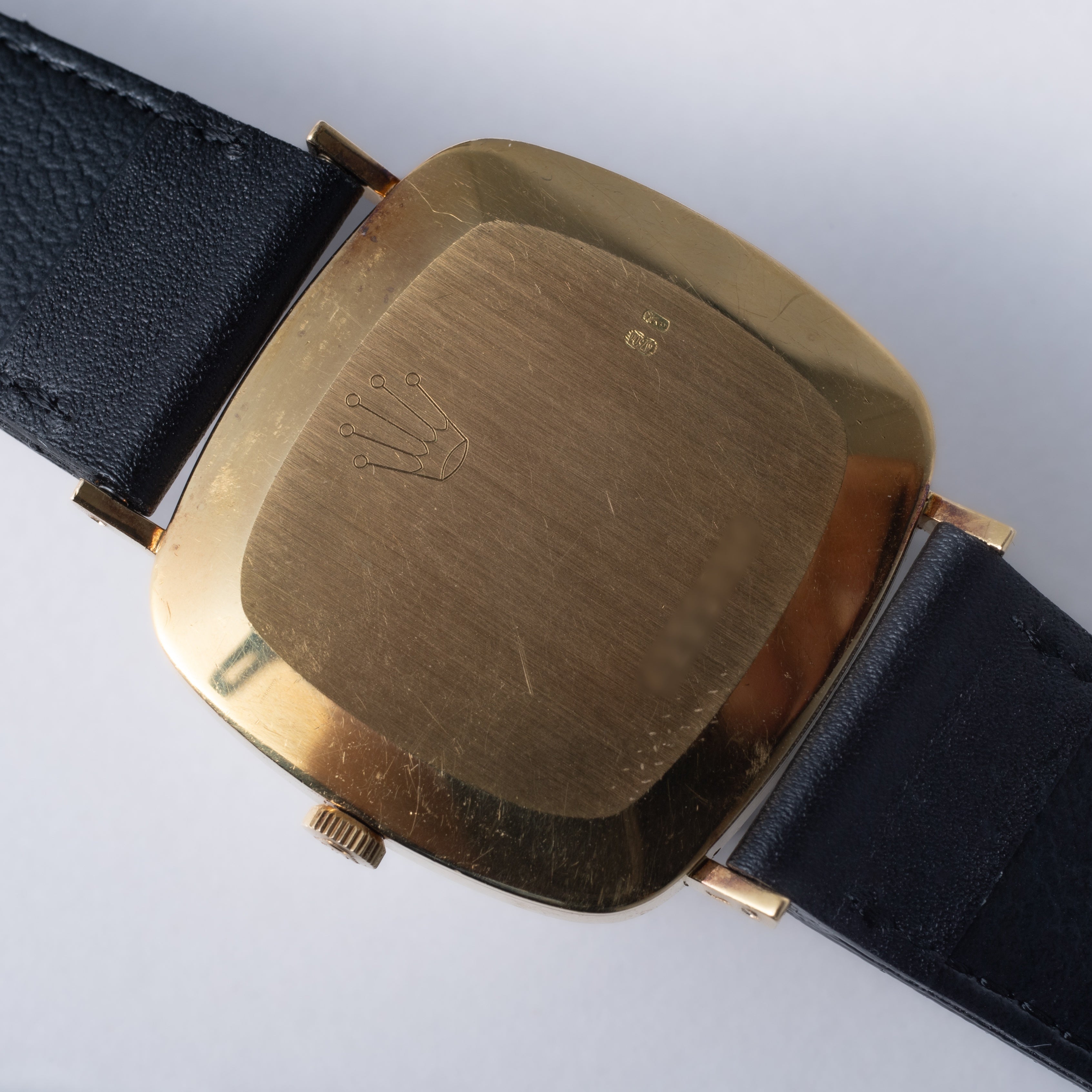 ロレックス  18金無垢チェリーニ 1975年製 Ref.4084 純正GP尾錠付き 手巻き