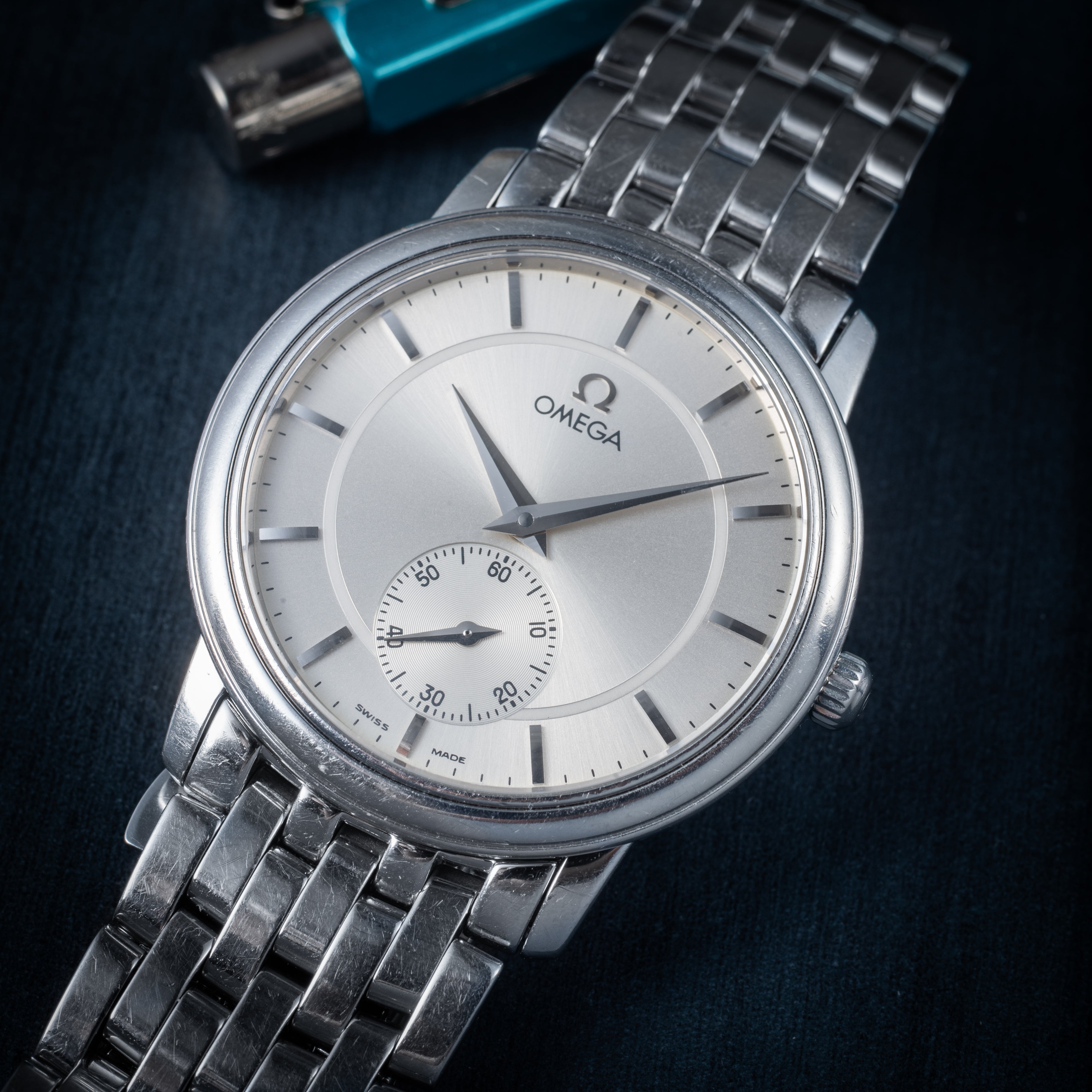 オメガ デ・ヴィル プレステージ 1998年製 Ref.125.0150 シルバーダイヤル