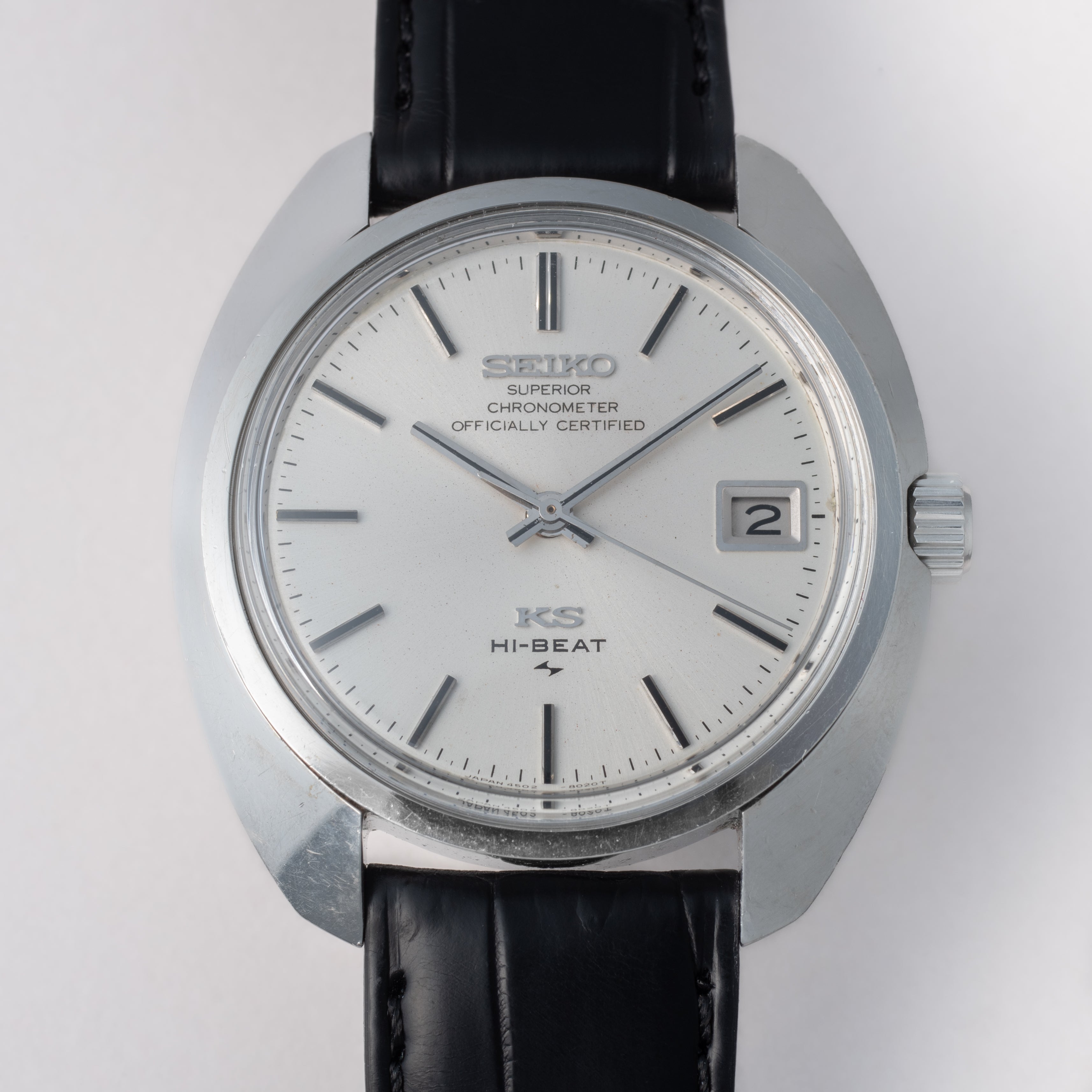 キングセイコー スーペリアクロノメーター 1969年製Ref.4502-8010 45KS 10振動手巻き