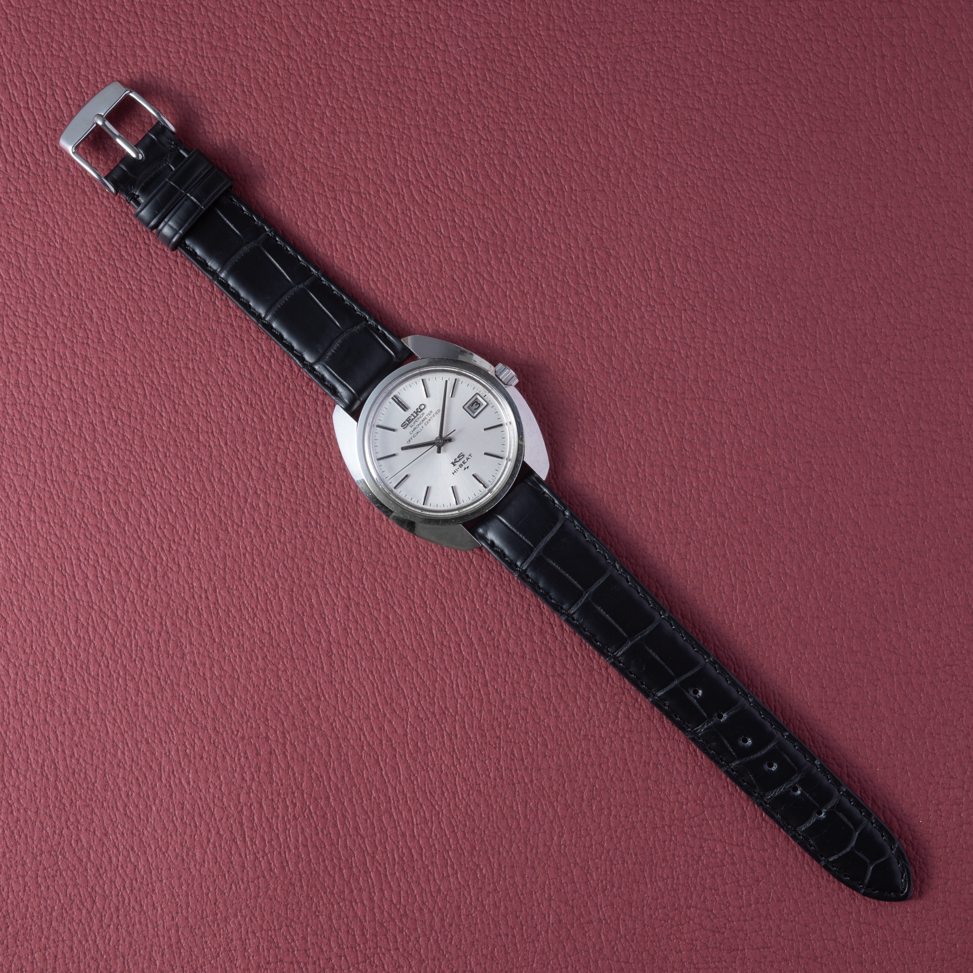 キングセイコー スーペリアクロノメーター 1969年製Ref.4502-8010 45KS 10振動手巻き