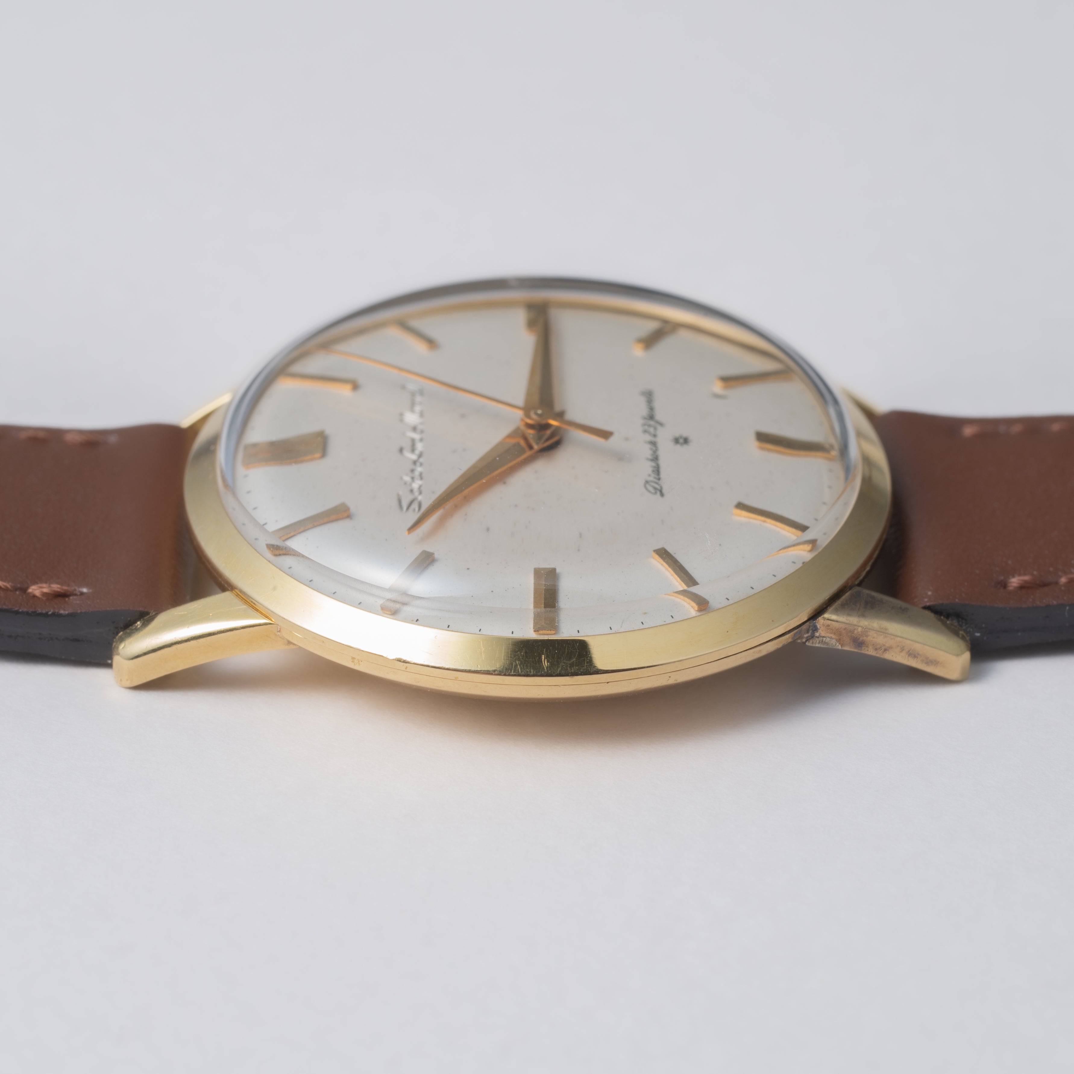 セイコー ロードマーベル 1962年製 Ref.14050 18金無垢 彫文字ロゴ SDダイヤル 手巻き