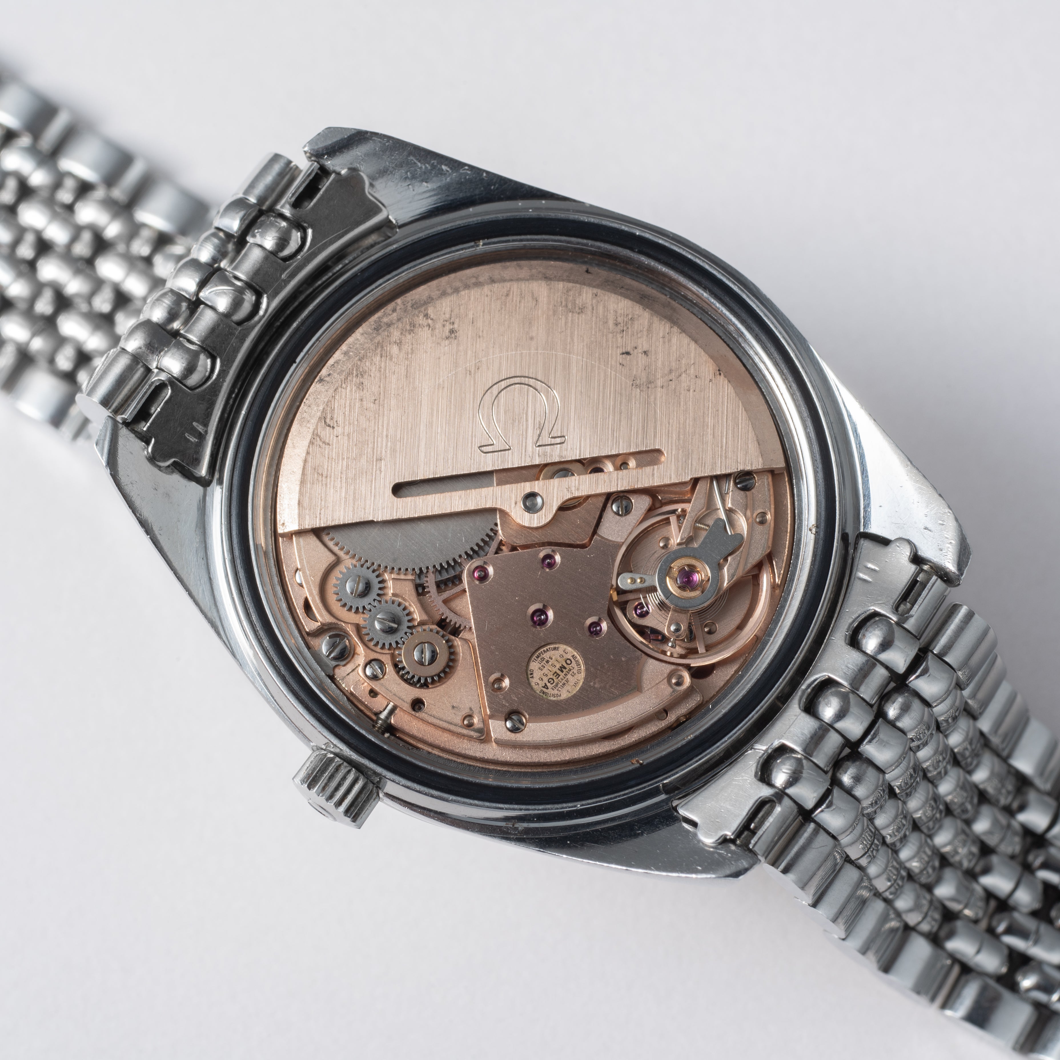 オメガ シーマスタークロノメーター 1974年製  Ref.168.0061 ハイビート自動巻き純正ステンレスブレス