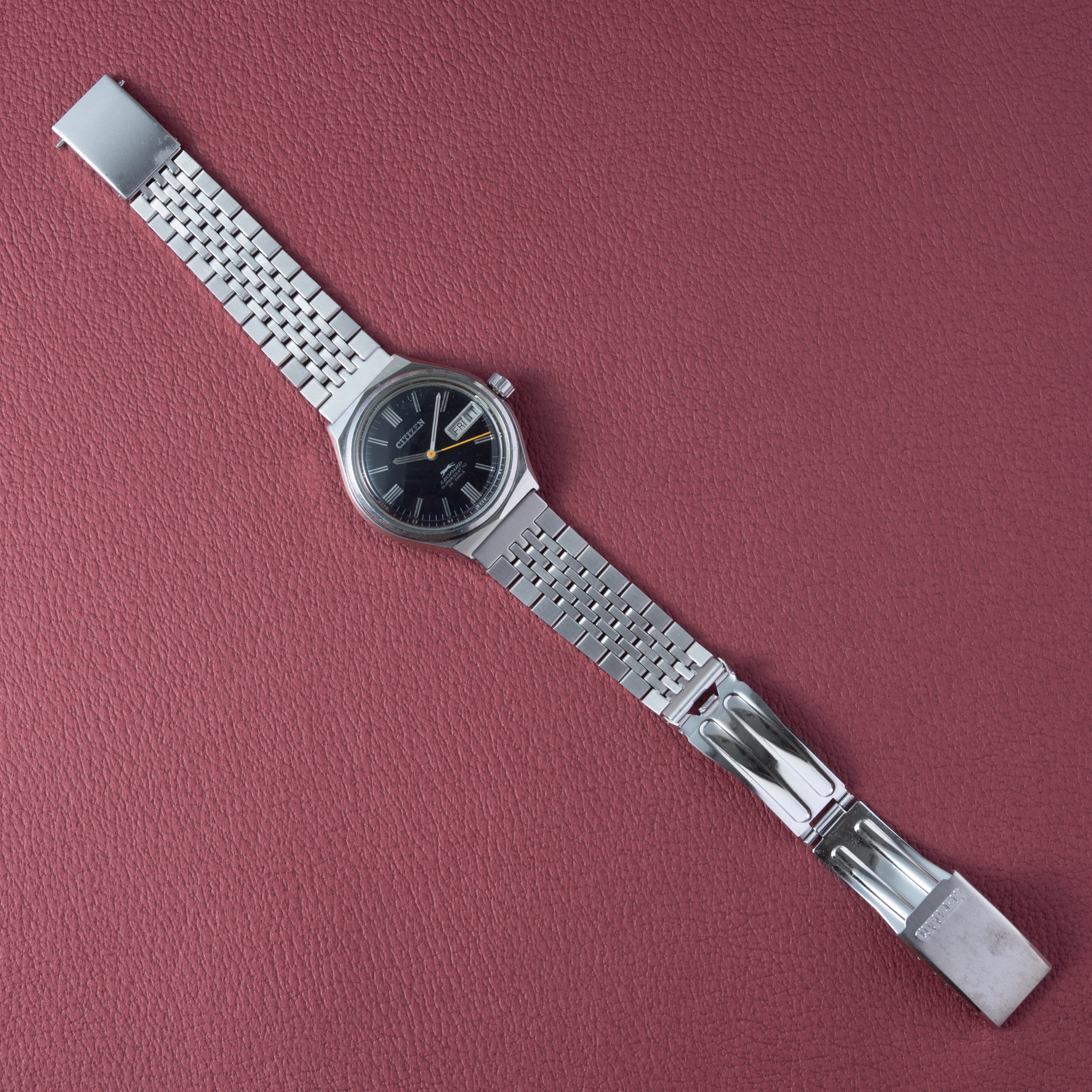 シチズン レオパール スーパービート10 1970年製/昭和45年製 Ref.4-720695 Y ブラックダイヤル