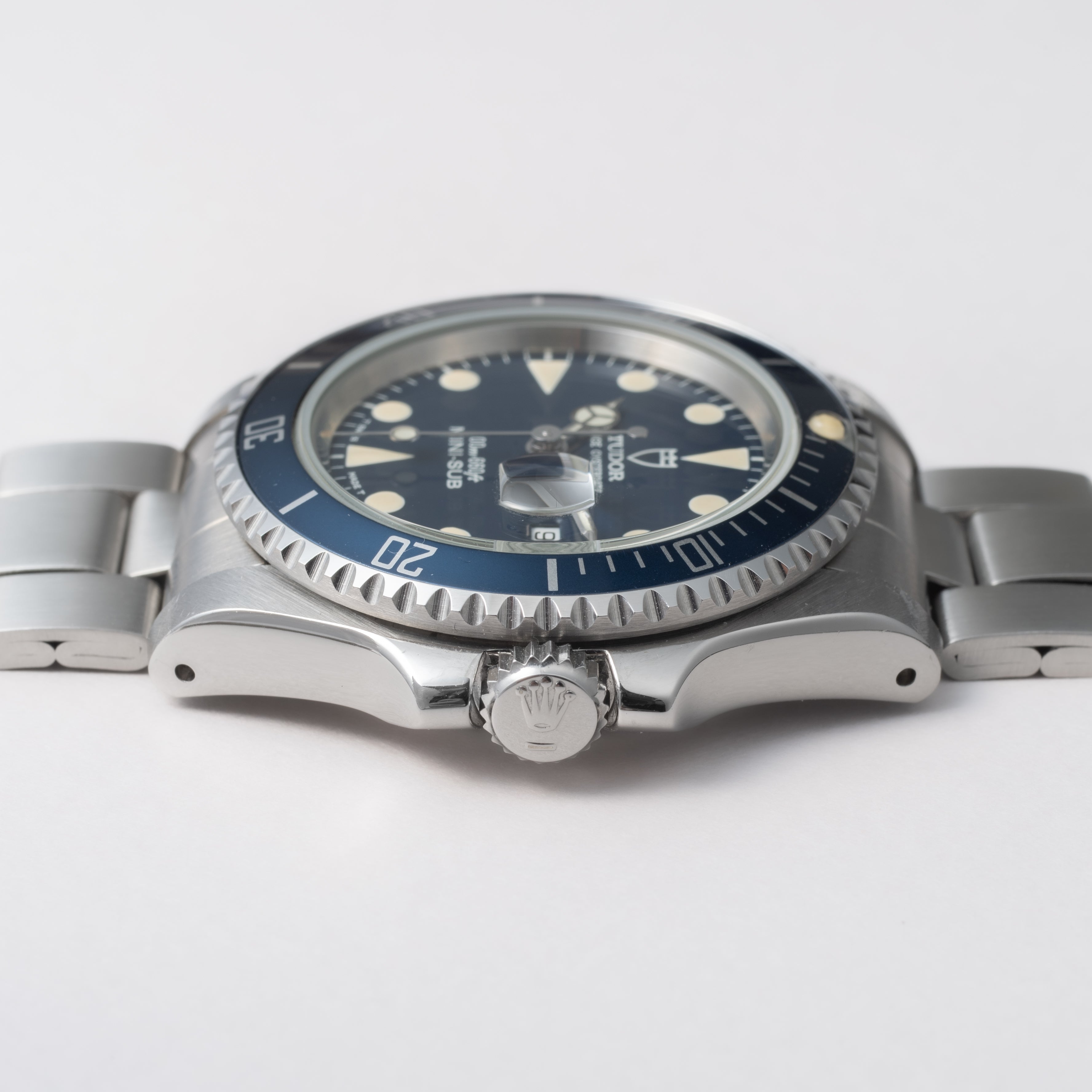 チューダー ミニサブ 1995年製 Ref.73910 ブルーダイヤル 箱、ギャラ付き