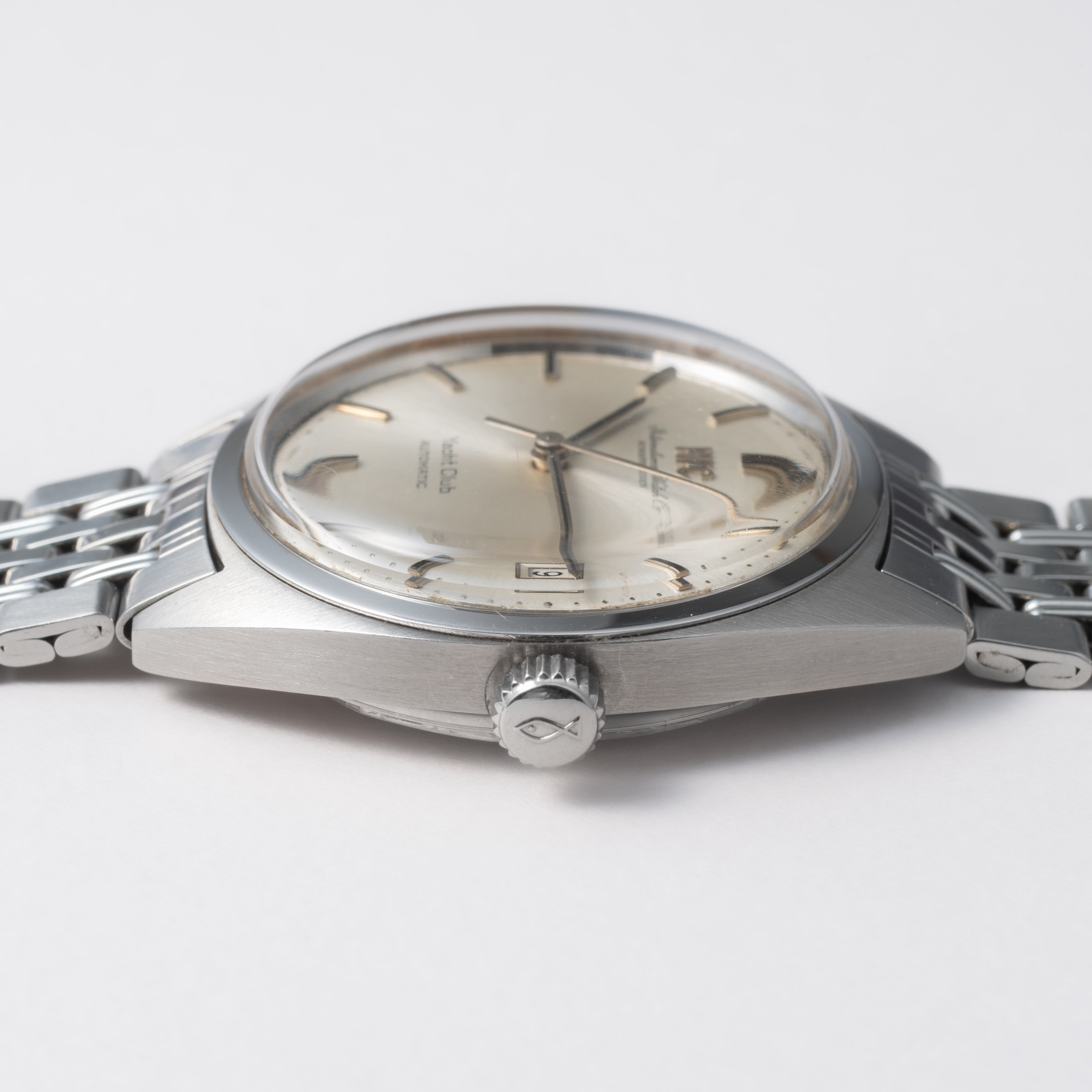 IWC ヨットクラブ 1972年製 ペラトン式自動巻き Cal.8541B 純正ゲイフレアーブレス