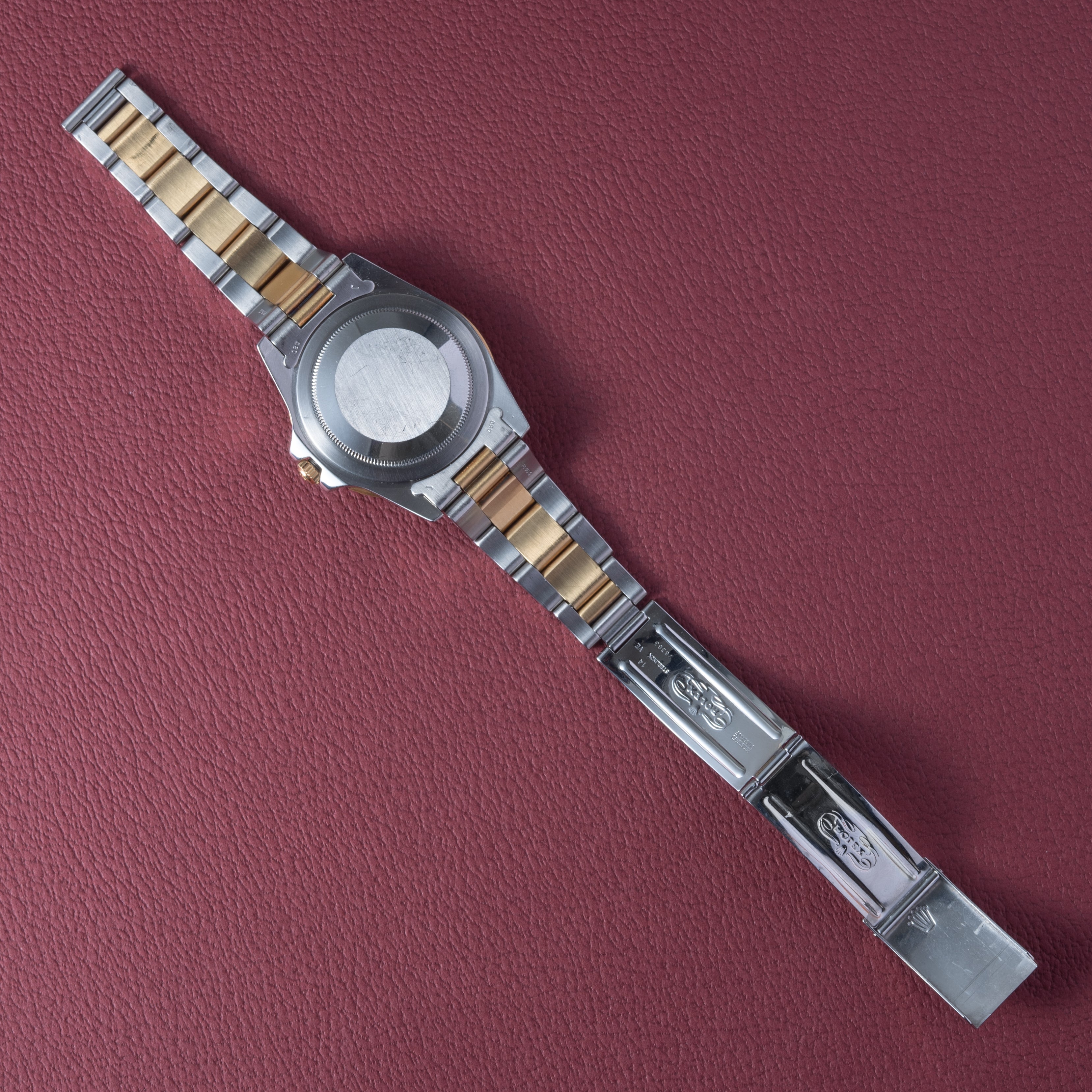 ロレックス GMTマスター 1980年製 Ref.16753 コンビ 黒ツボ