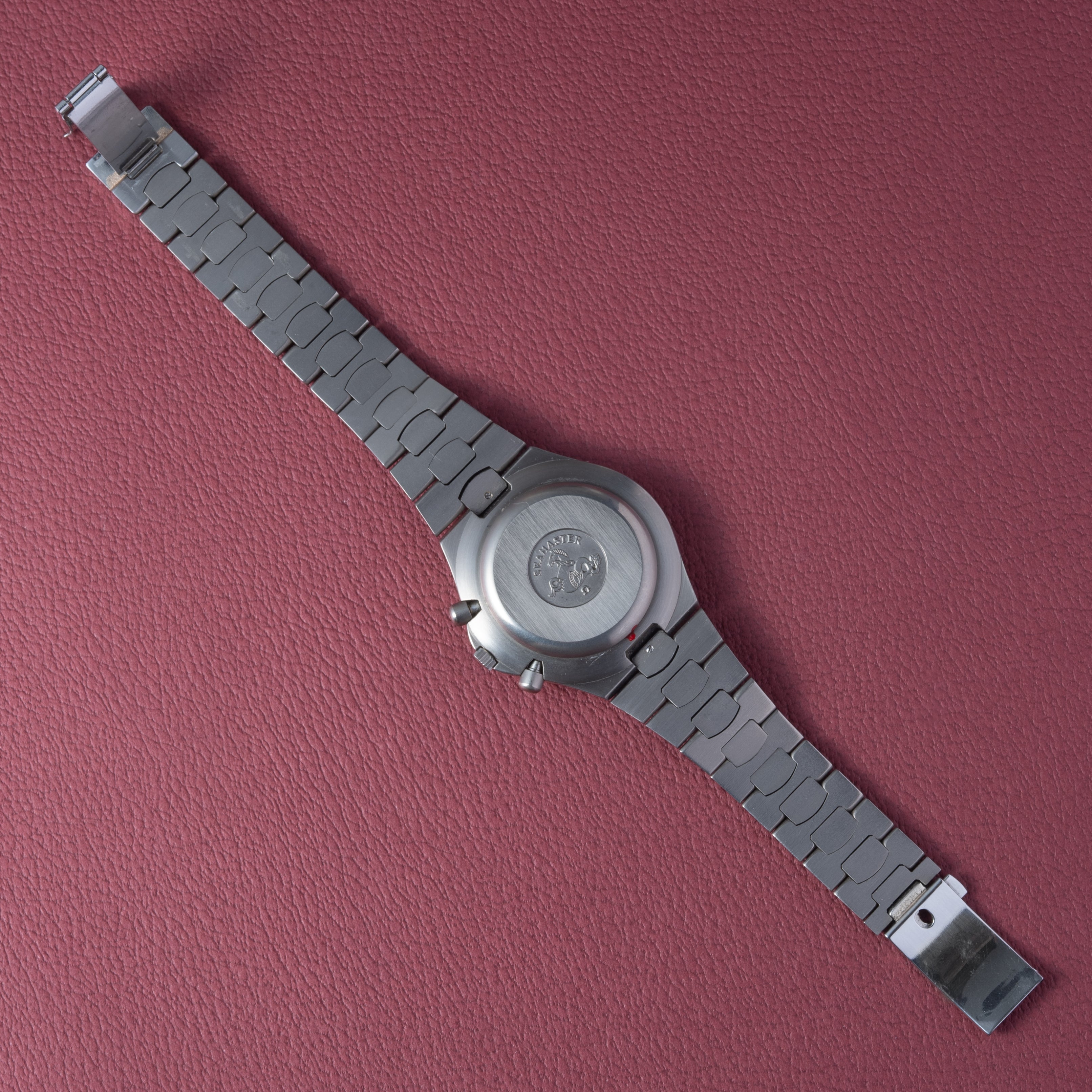 オメガ 1988年製 スピードマスター ムーンフェイズ 400本限定 チタンケース Cal.866 手巻き