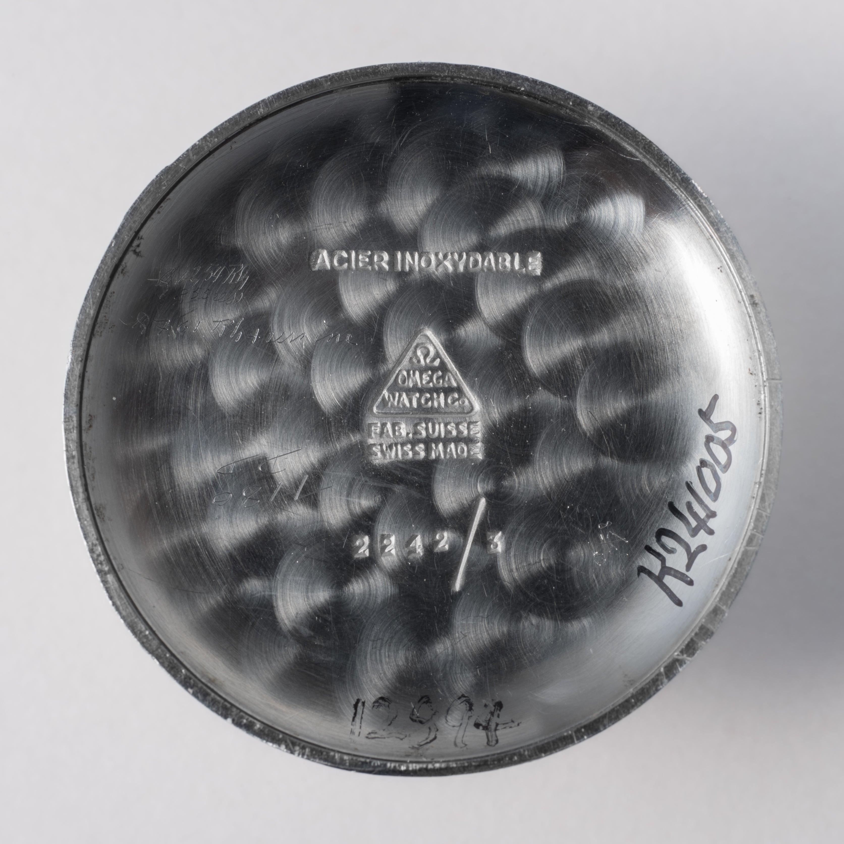 オメガ 30mmキャリバー 1947年製 Ref.2242/3 手巻き Cal.30T2SCPC 全アラビアダイヤル