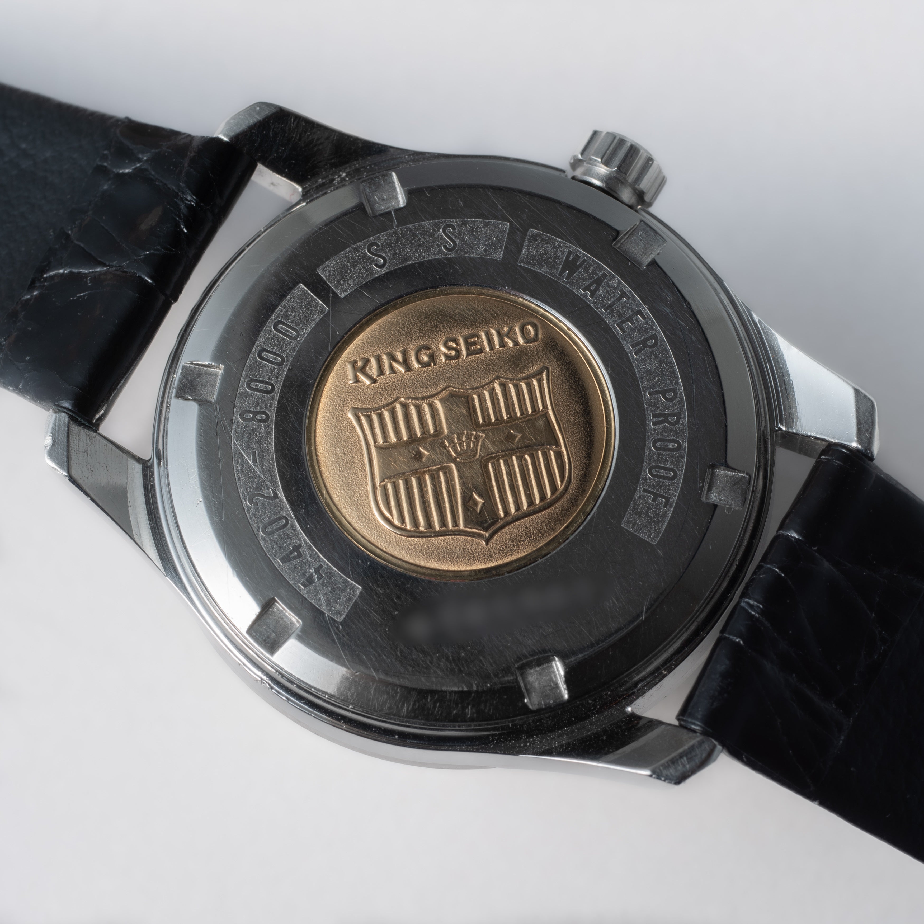 キングセイコー 1966年製 Ref.4402-8000 44KS シルバーダイヤル 盾メダリオン