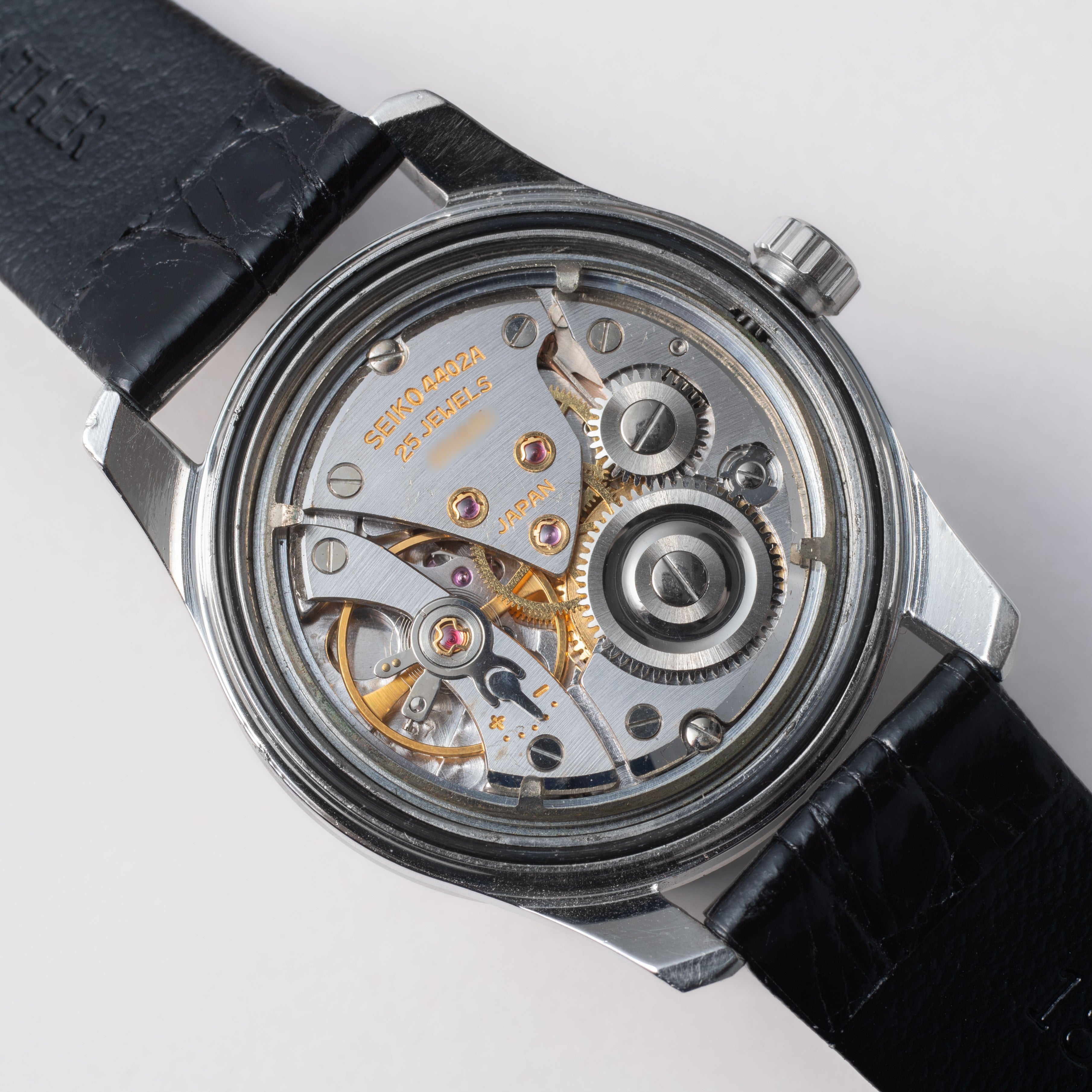 キングセイコー 1966年製 Ref.4402-8000 44KS シルバーダイヤル 盾メダリオン