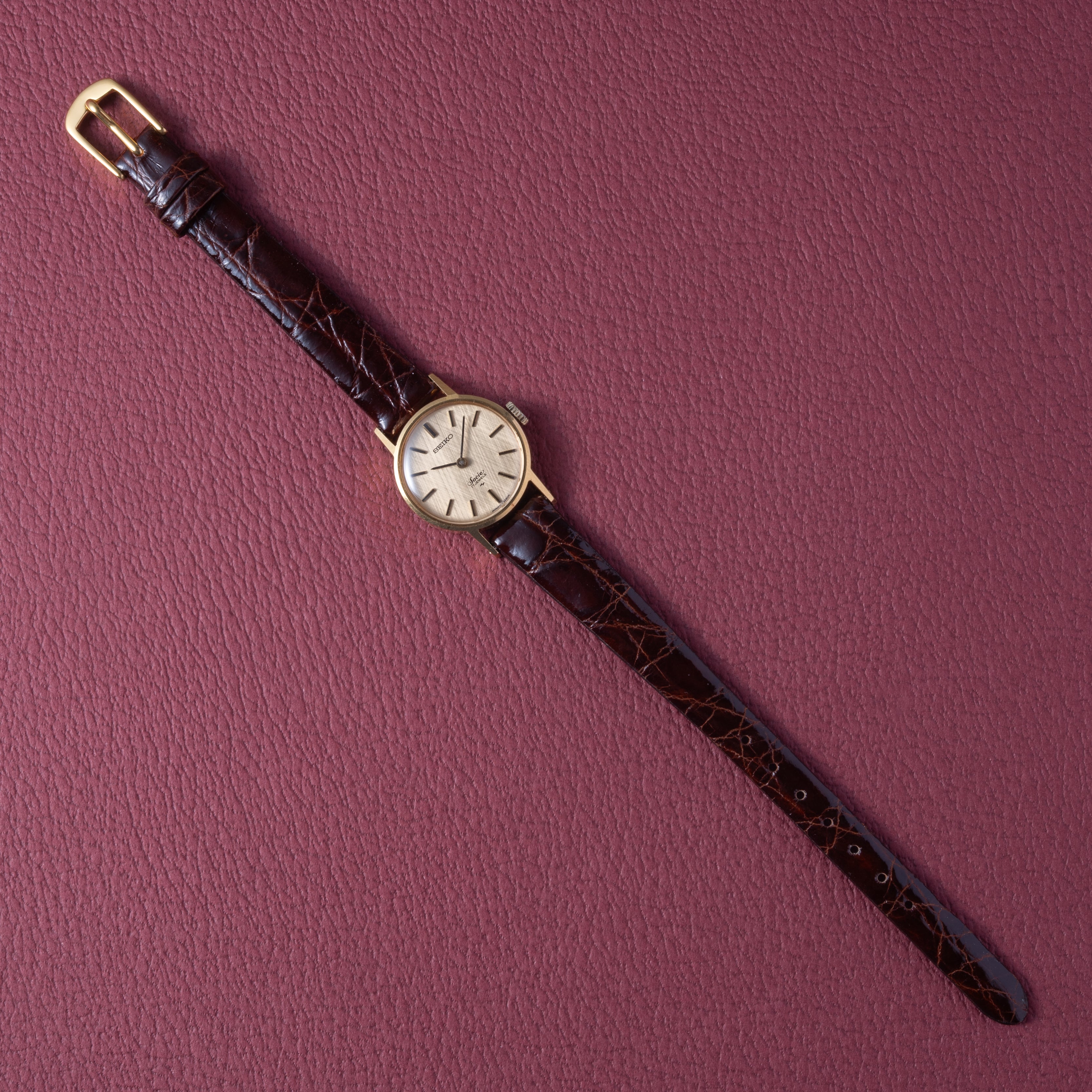 セイコー レディースモデル 1975年製 18KYG