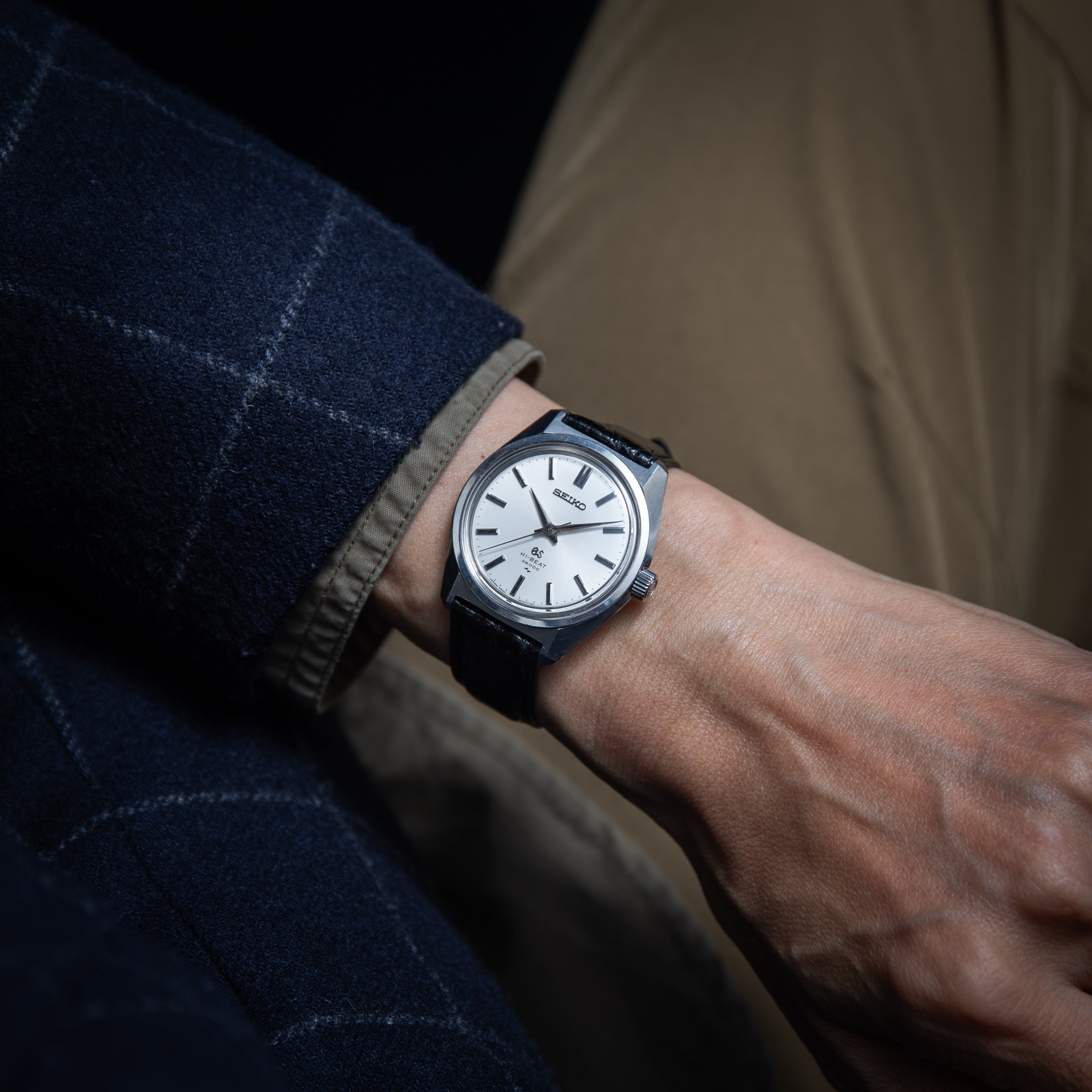 グランドセイコー ハイビート手巻き10振動 36000 1968年製 Ref.4520-8000 45GS