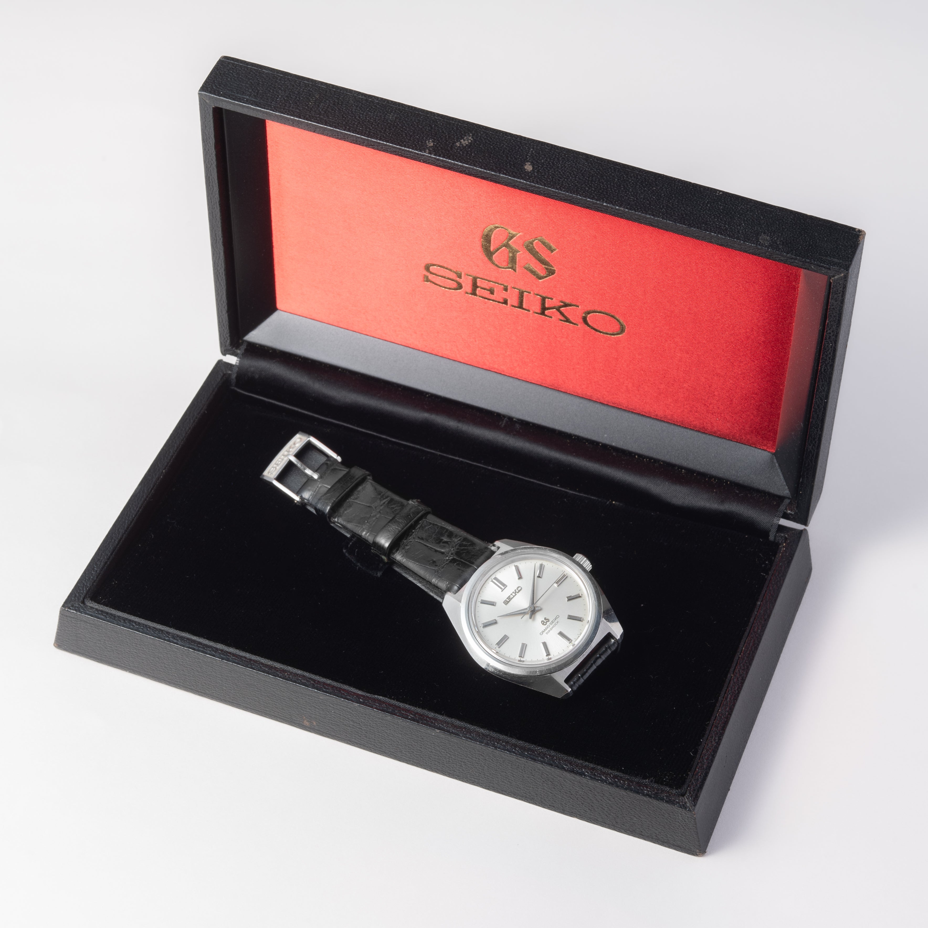 グランドセイコー 1966年製 Ref.4420-9000 44GS 前期 セイコースタイルケース ロービート手巻き GS箱付き