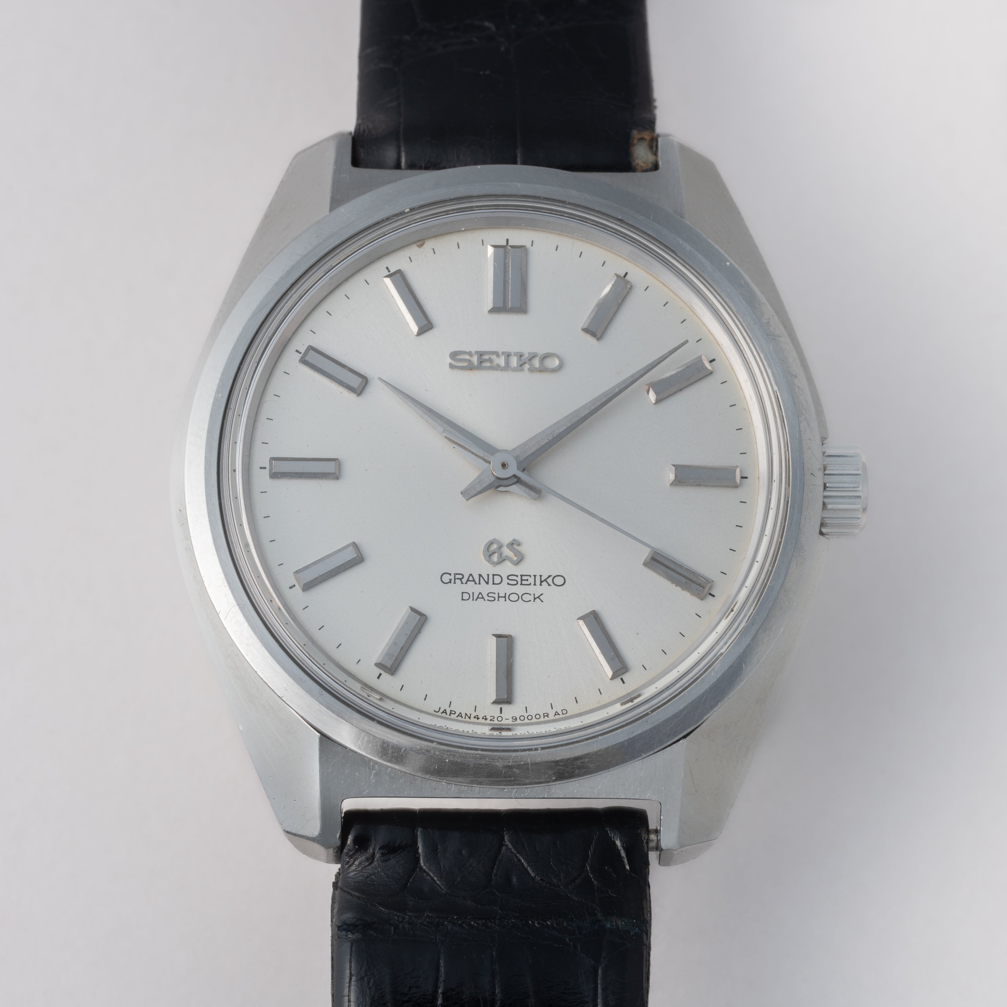 グランドセイコー 1966年製 Ref.4420-9000 44GS 前期 セイコースタイルケース ロービート手巻き GS箱付き