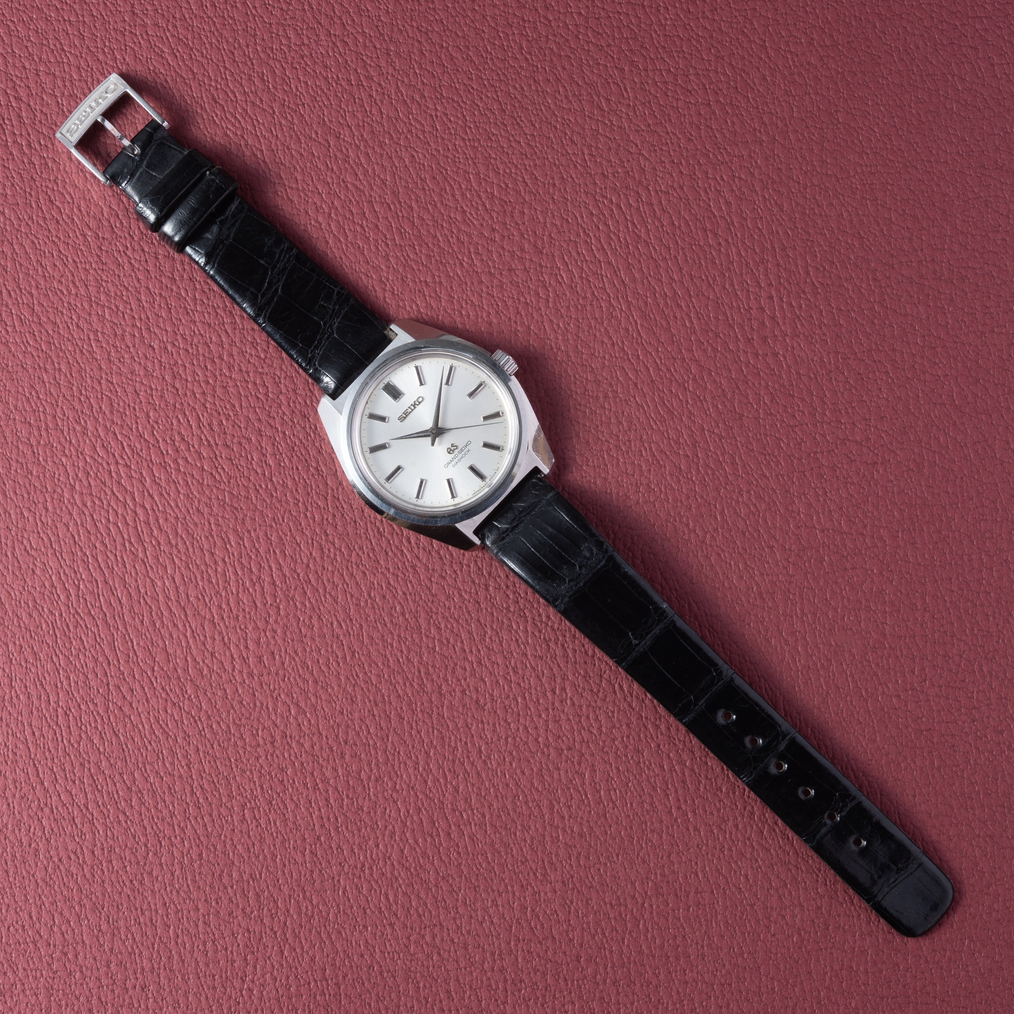 グランドセイコー 1966年製 Ref.4420-9000 44GS 前期 セイコースタイルケース ロービート手巻き GS箱付き