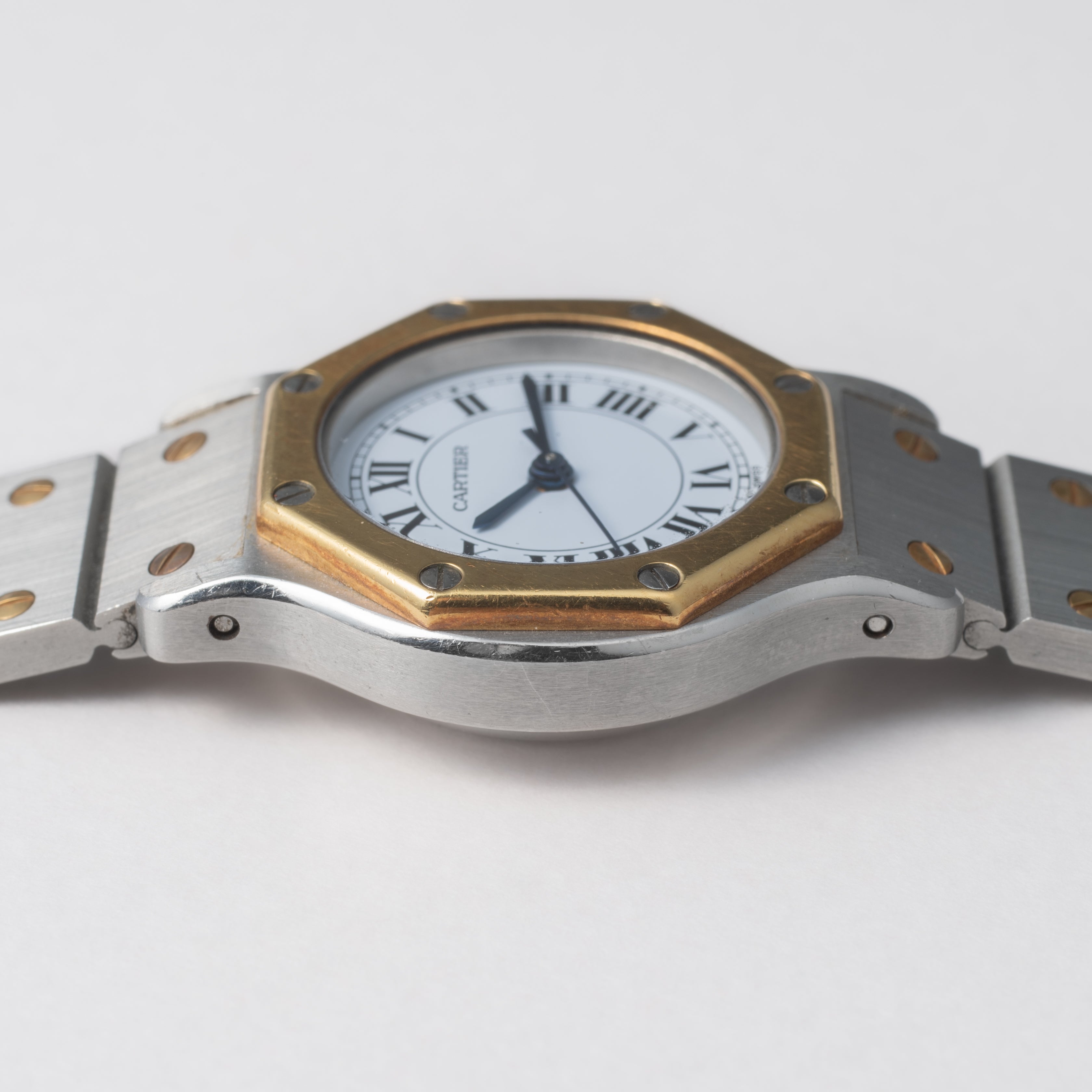 サントス オクタゴン 1980年代製 Ref.0907 SMサイズ コンビ