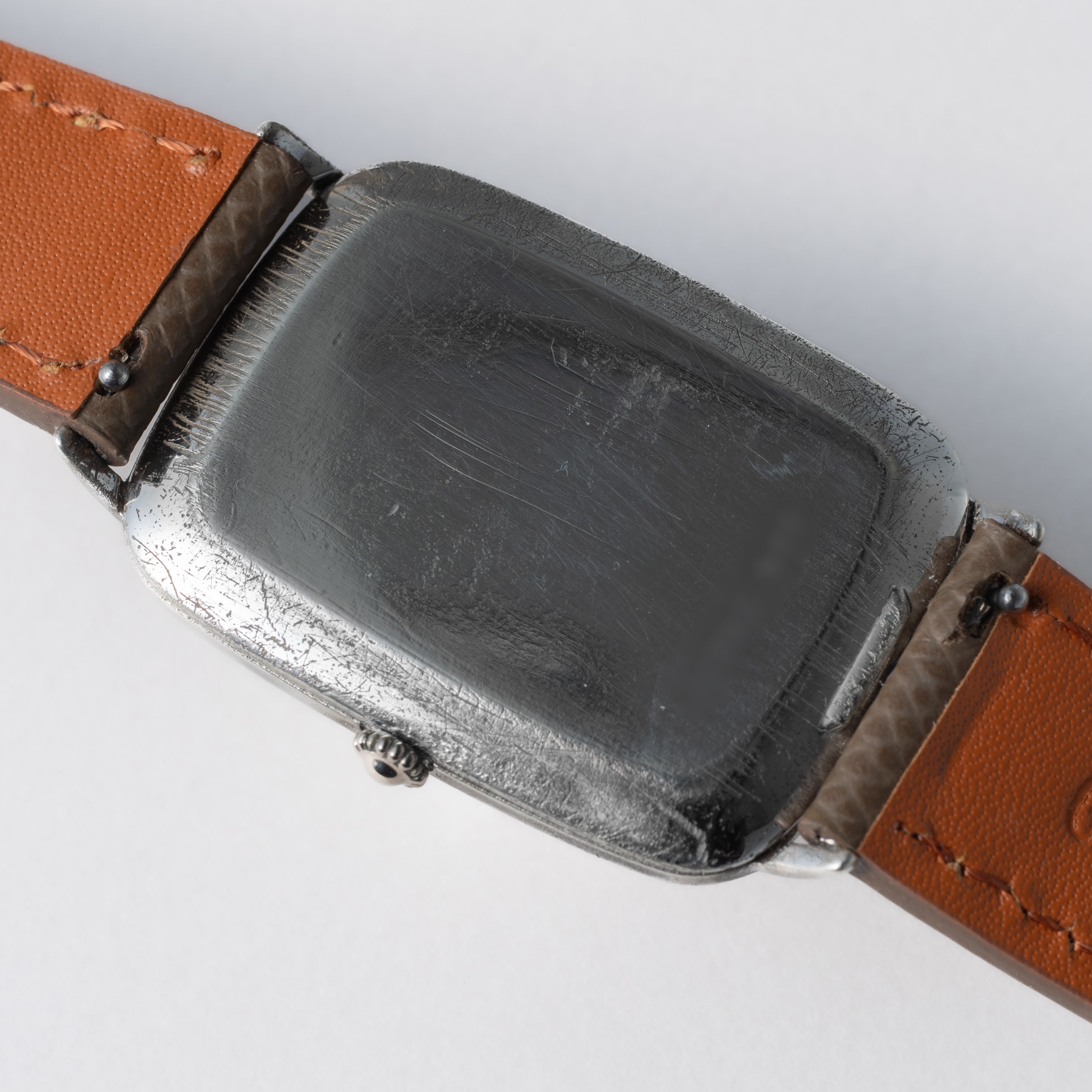 ジャガールクルト レクタンギュラー 銀無垢ケース 手巻き 1970年代製 Ref.9037 Cal.818/2