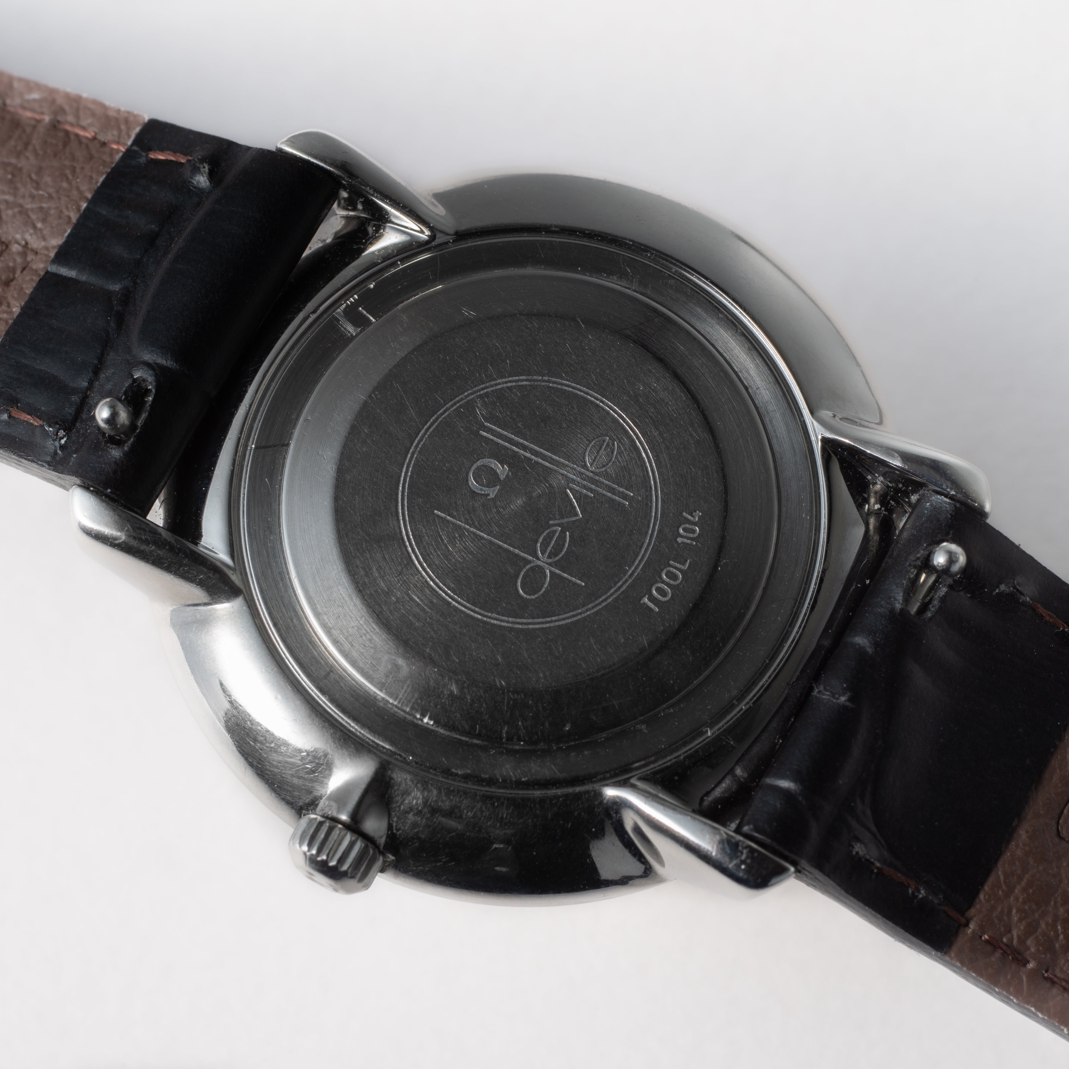 オメガ デ・ヴィル 1970年代製 ブルーダイヤル 手巻き Cal.620 純正尾錠付き