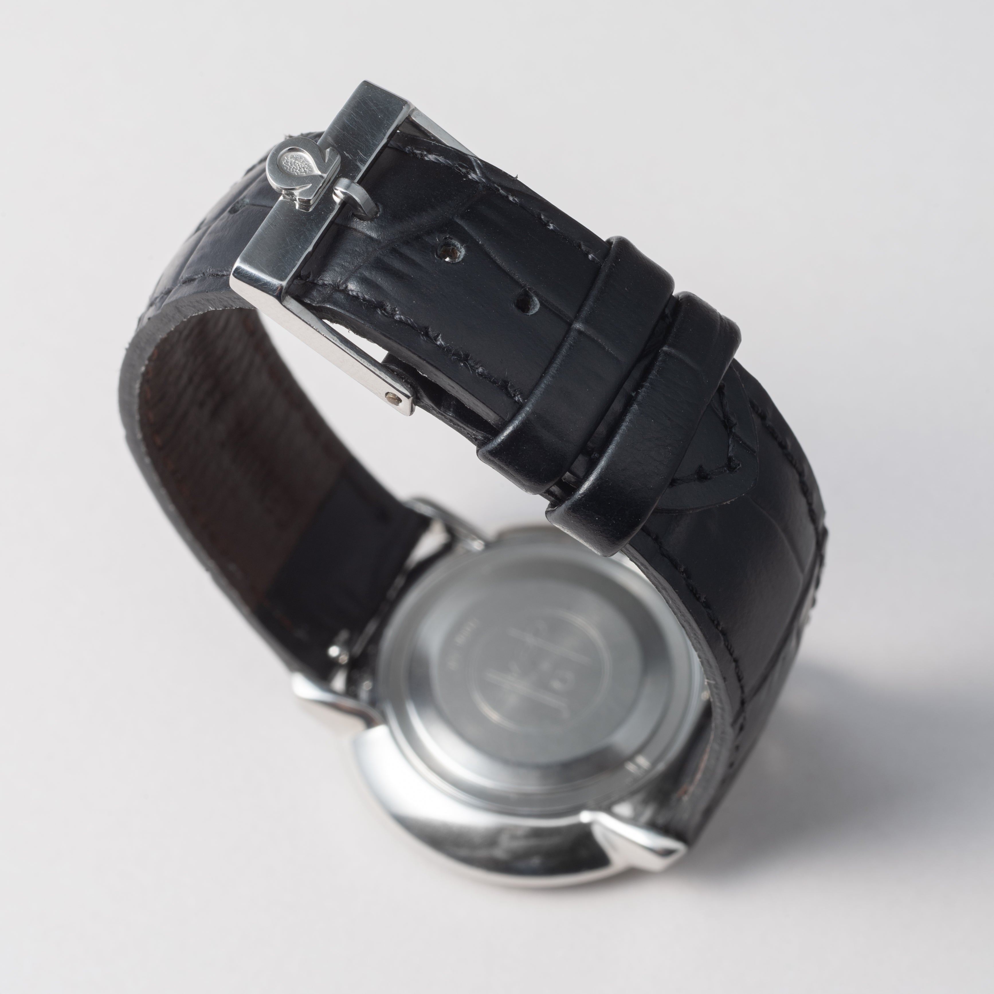 オメガ デ・ヴィル 1970年代製 ブルーダイヤル 手巻き Cal.620 純正尾錠付き