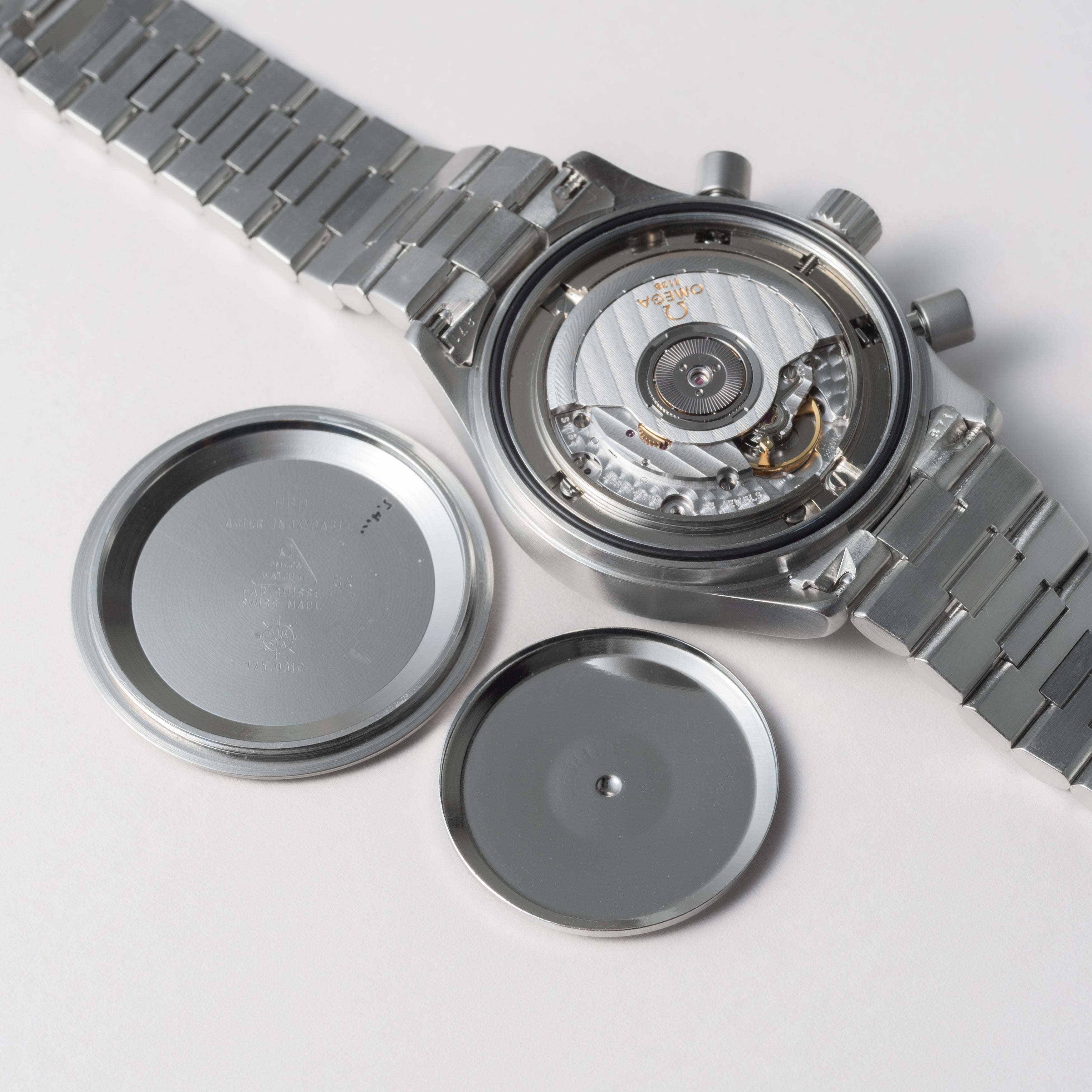 オメガ ダイナミック クロノグラフ 1995年製 自動巻き Cal.1138 純正ブレス