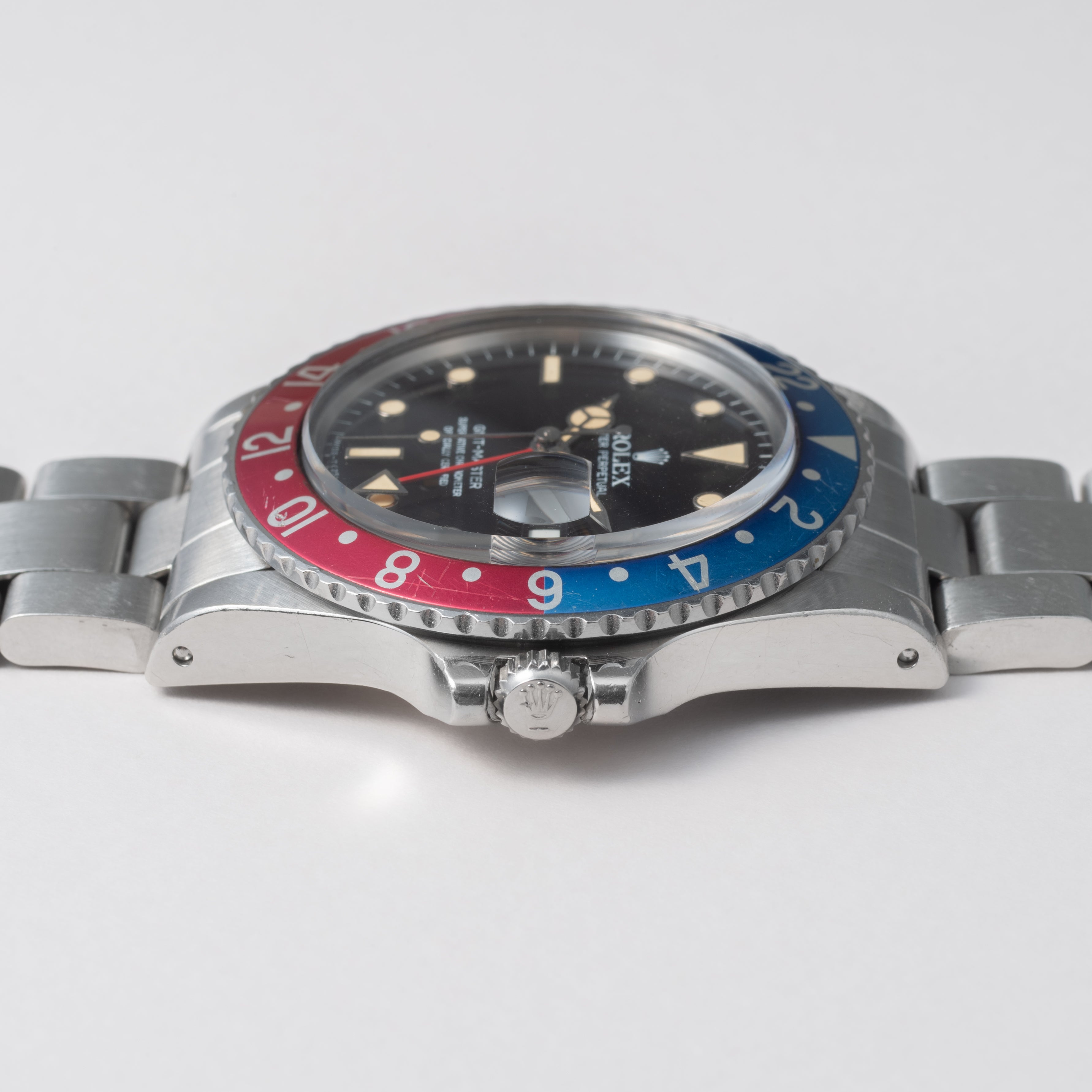 ロレックス GMTマスター 1983年製 Ref.16750 フチありトリチウム夜光 ペプシベゼル