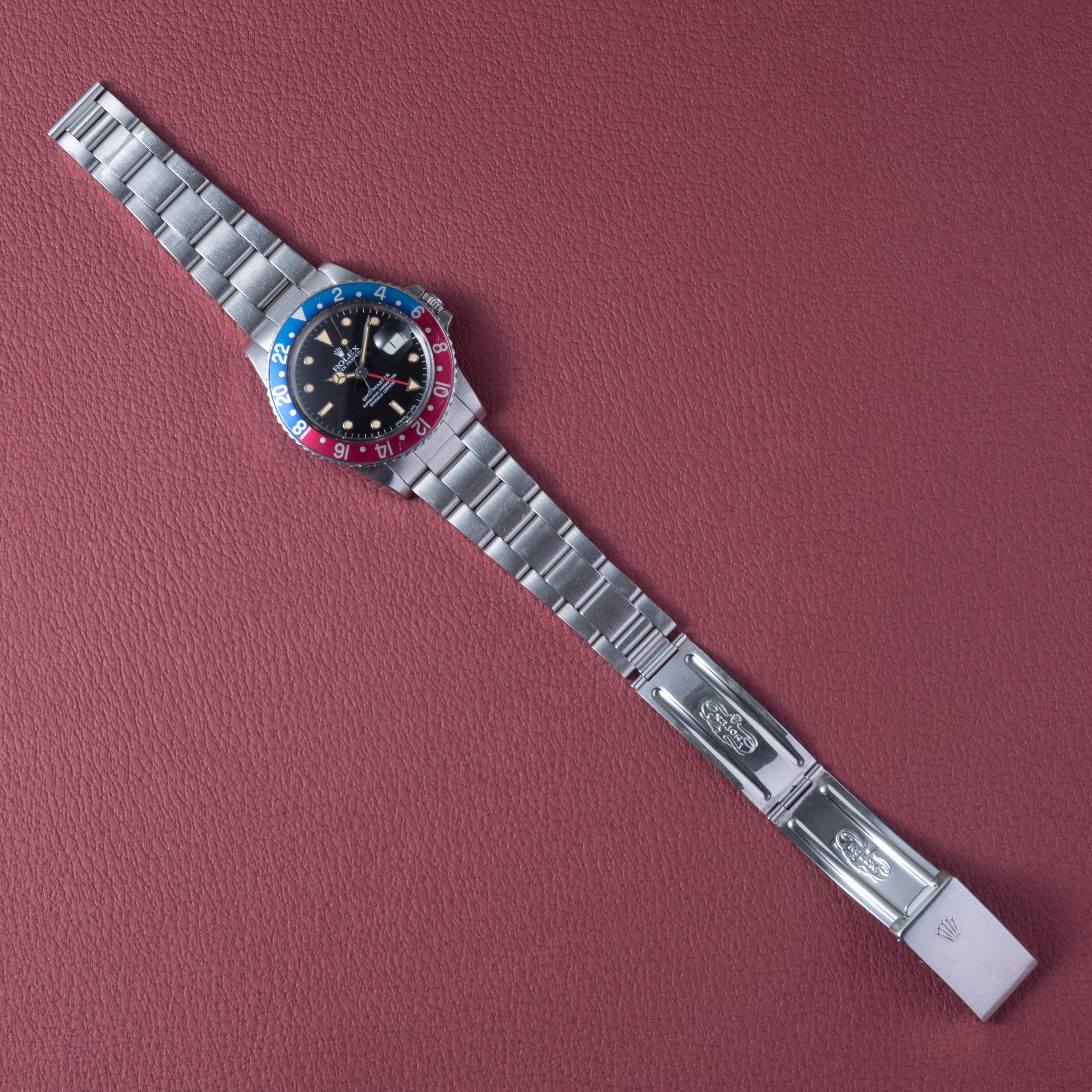 ロレックス GMTマスター 1983年製 Ref.16750 フチありトリチウム夜光 ペプシベゼル