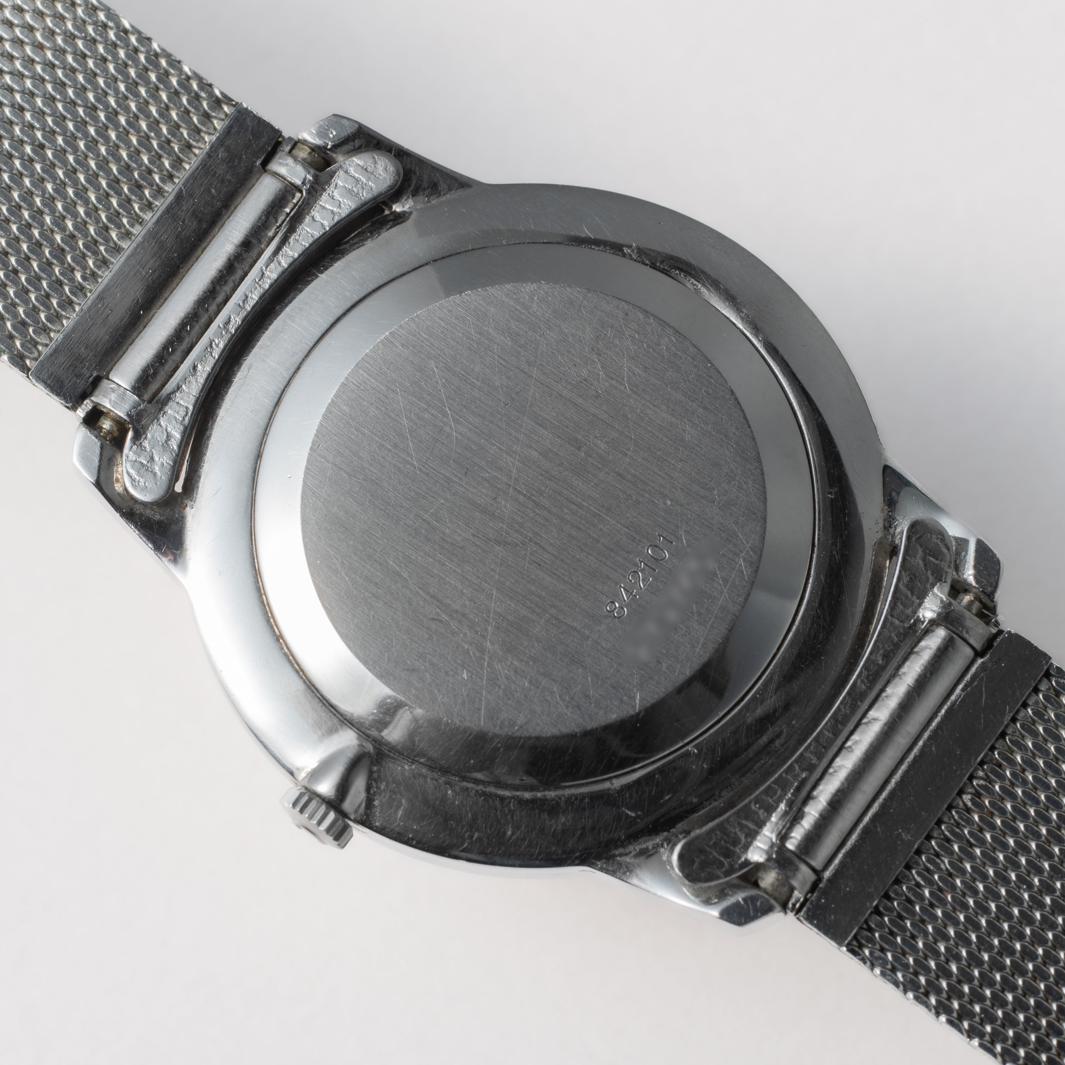 ユニバーサルジュネーブ アルテッセ 1970年代製 ラウンド ホワイトローマン 手巻き Ref.842101 Cal.42