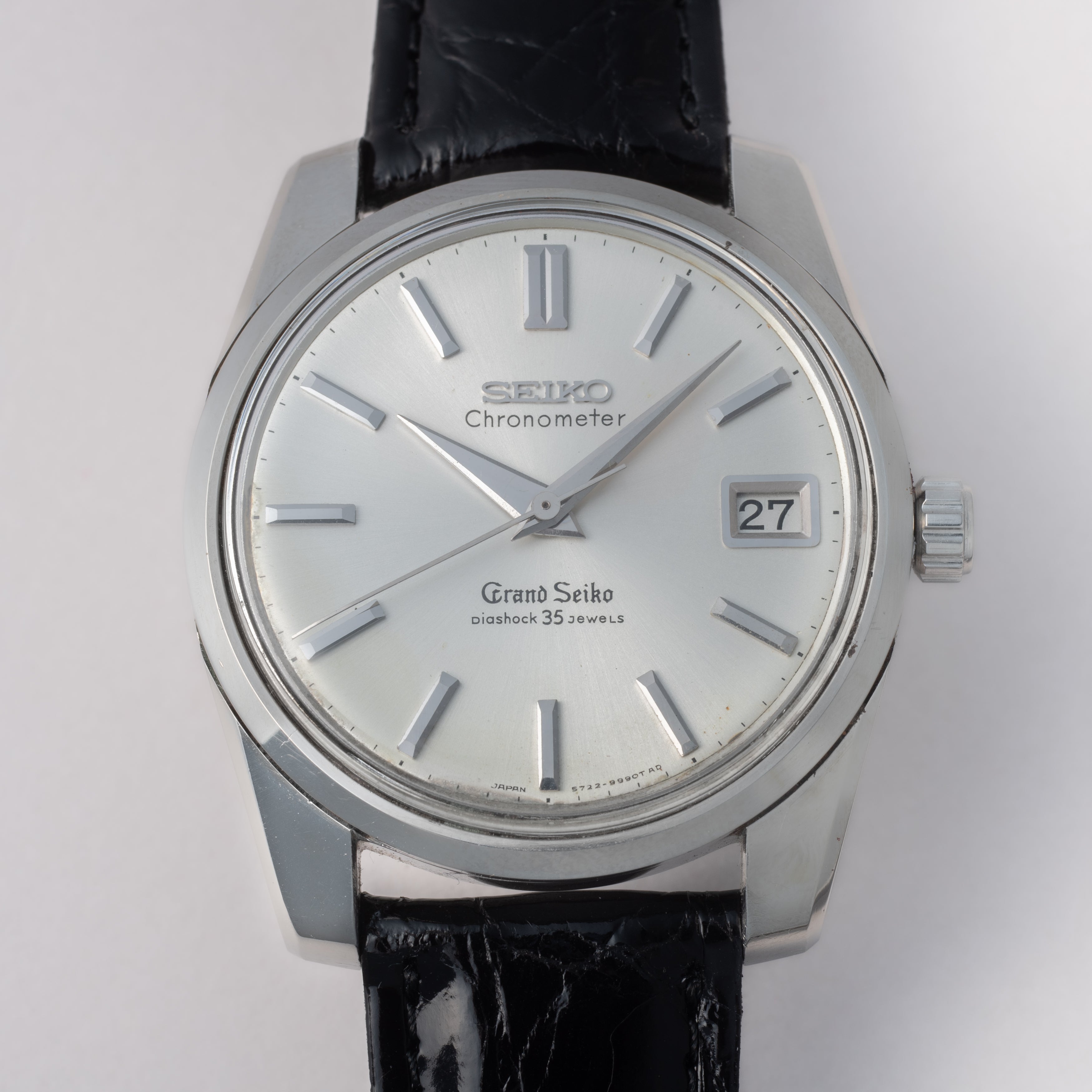 グランドセイコー 2nd前期 セルフデーター 1965年製 Ref.5722-9990 57GS クロノメーター 獅子メダル  GS セカンド 前期