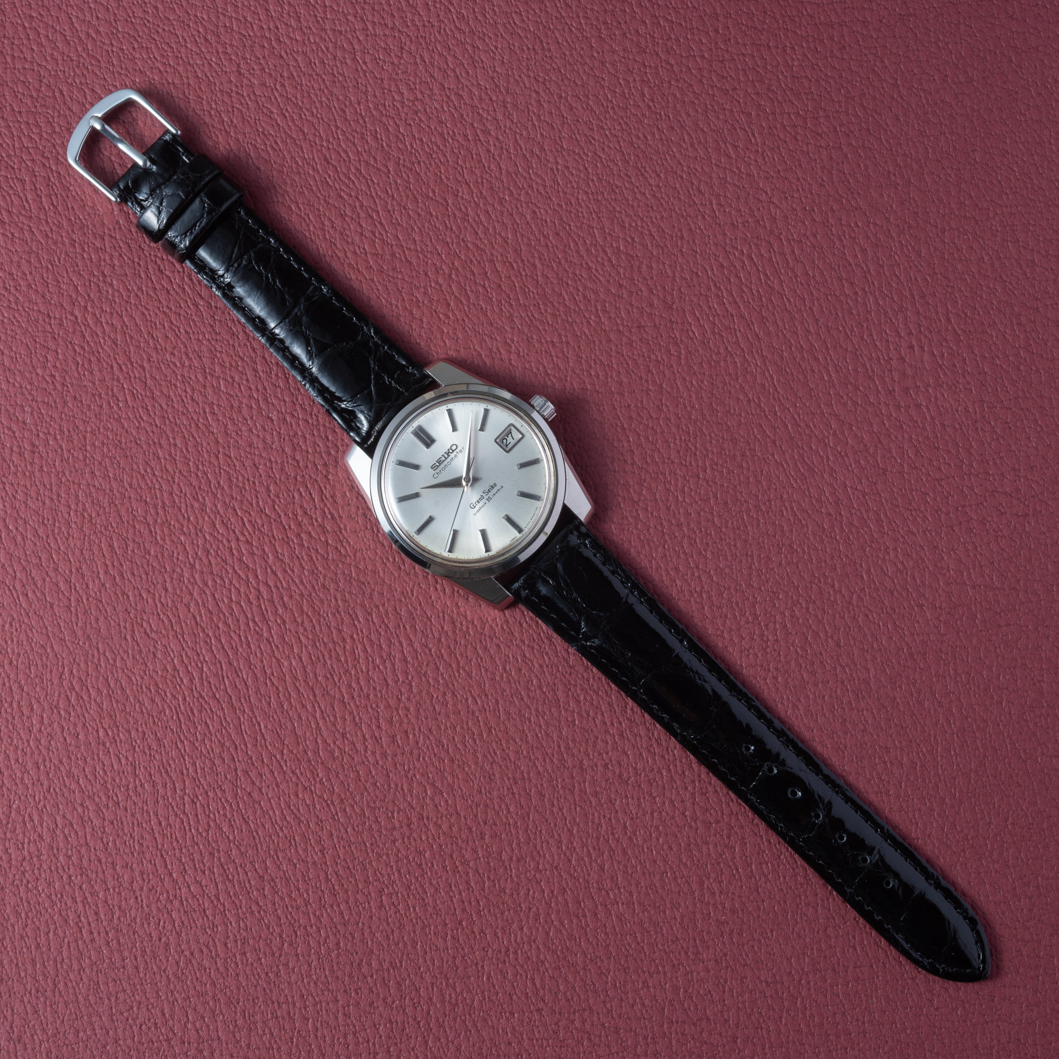 グランドセイコー 2nd前期 セルフデーター 1965年製 Ref.5722-9990 57GS クロノメーター 獅子メダル  GS セカンド 前期