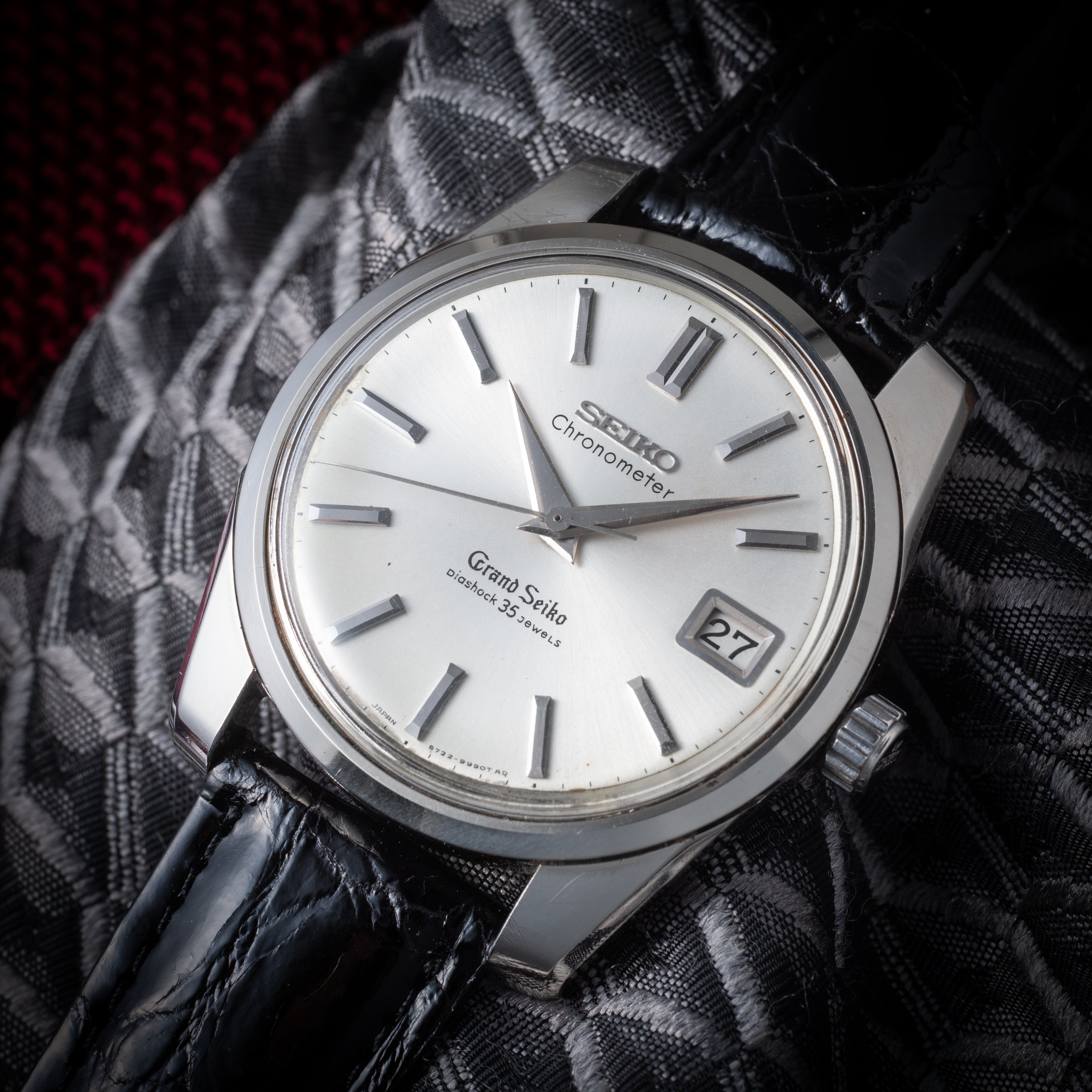 グランドセイコー 2nd前期 セルフデーター 1965年製 Ref.5722-9990 57GS クロノメーター 獅子メダル  GS セカンド 前期