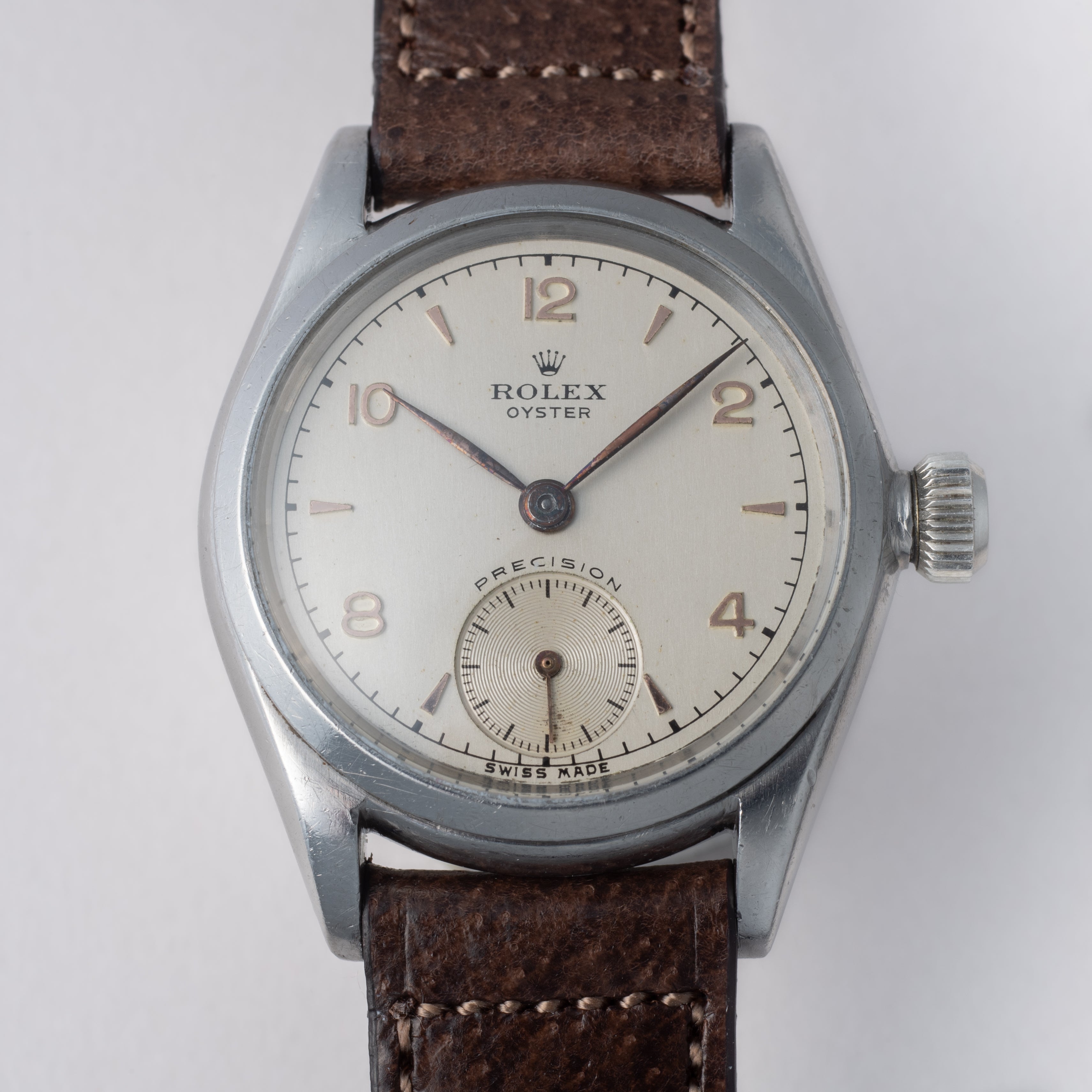 ロレックス オイスター 1942年製 Ref.3121 飛びアラビア スモールセコンド 手巻き