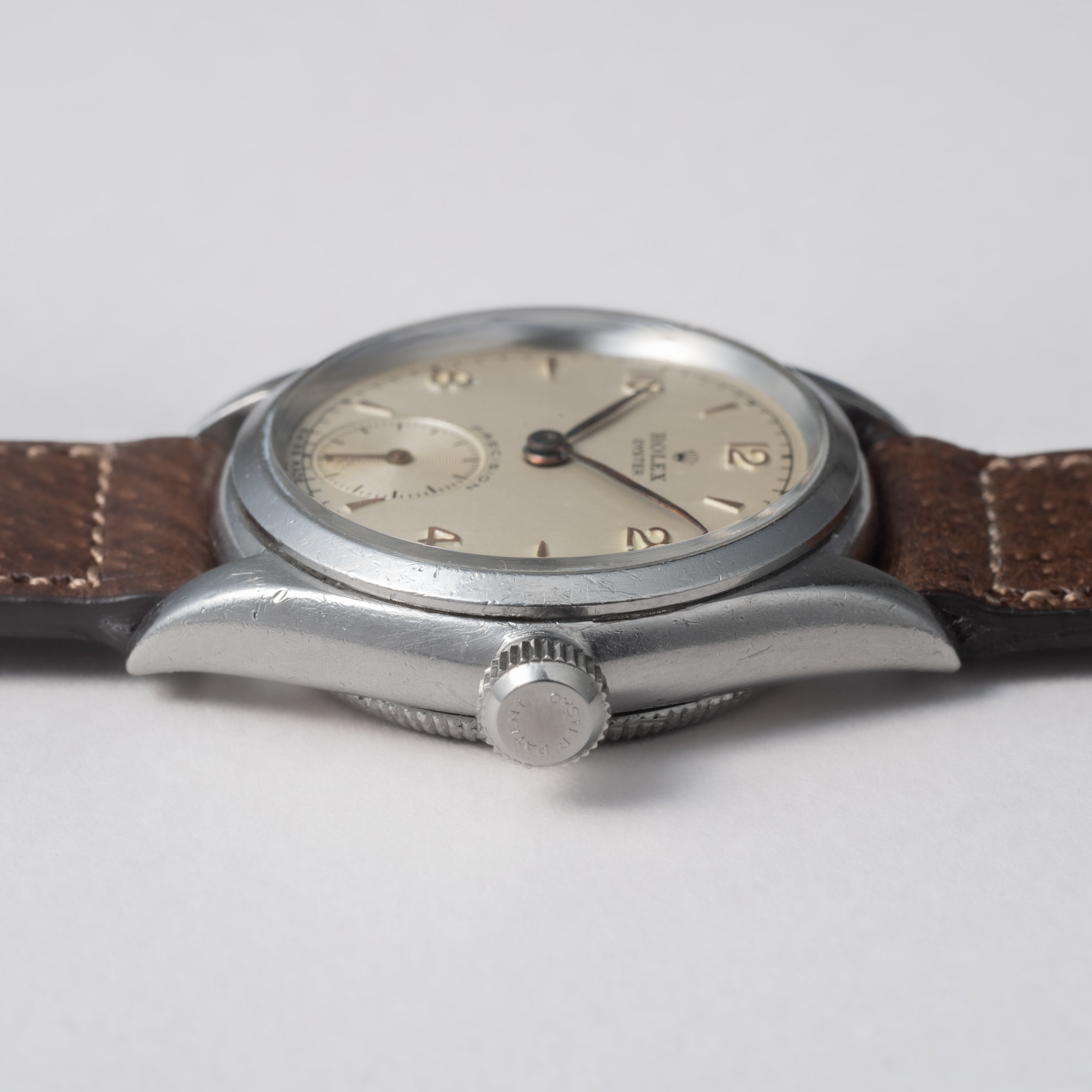 ロレックス オイスター 1942年製 Ref.3121 飛びアラビア スモールセコンド 手巻き