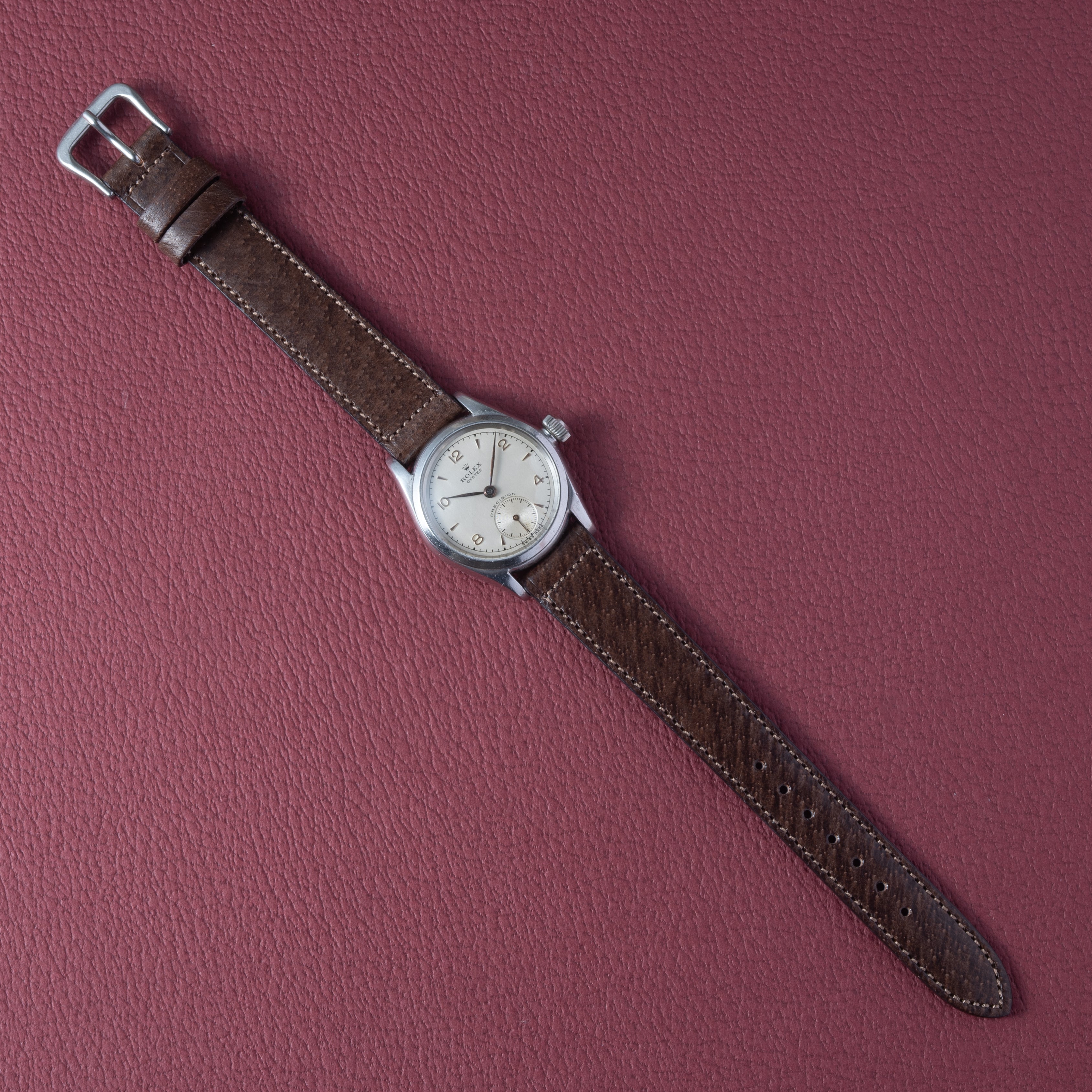 ロレックス オイスター 1942年製 Ref.3121 飛びアラビア スモールセコンド 手巻き