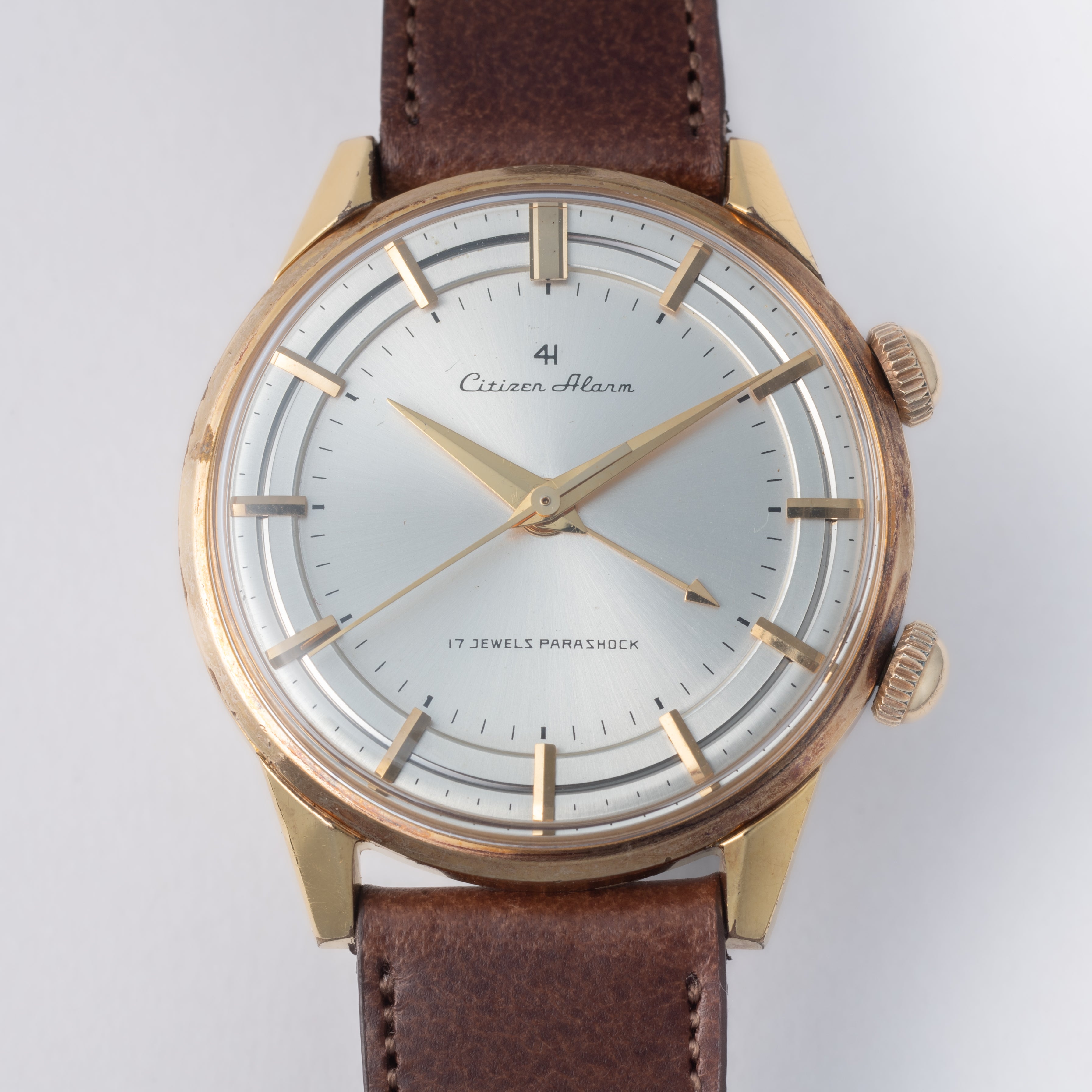 シチズン アラーム4H フォーハンド 手巻き 1960年代製 Ref.515812 CGPケース