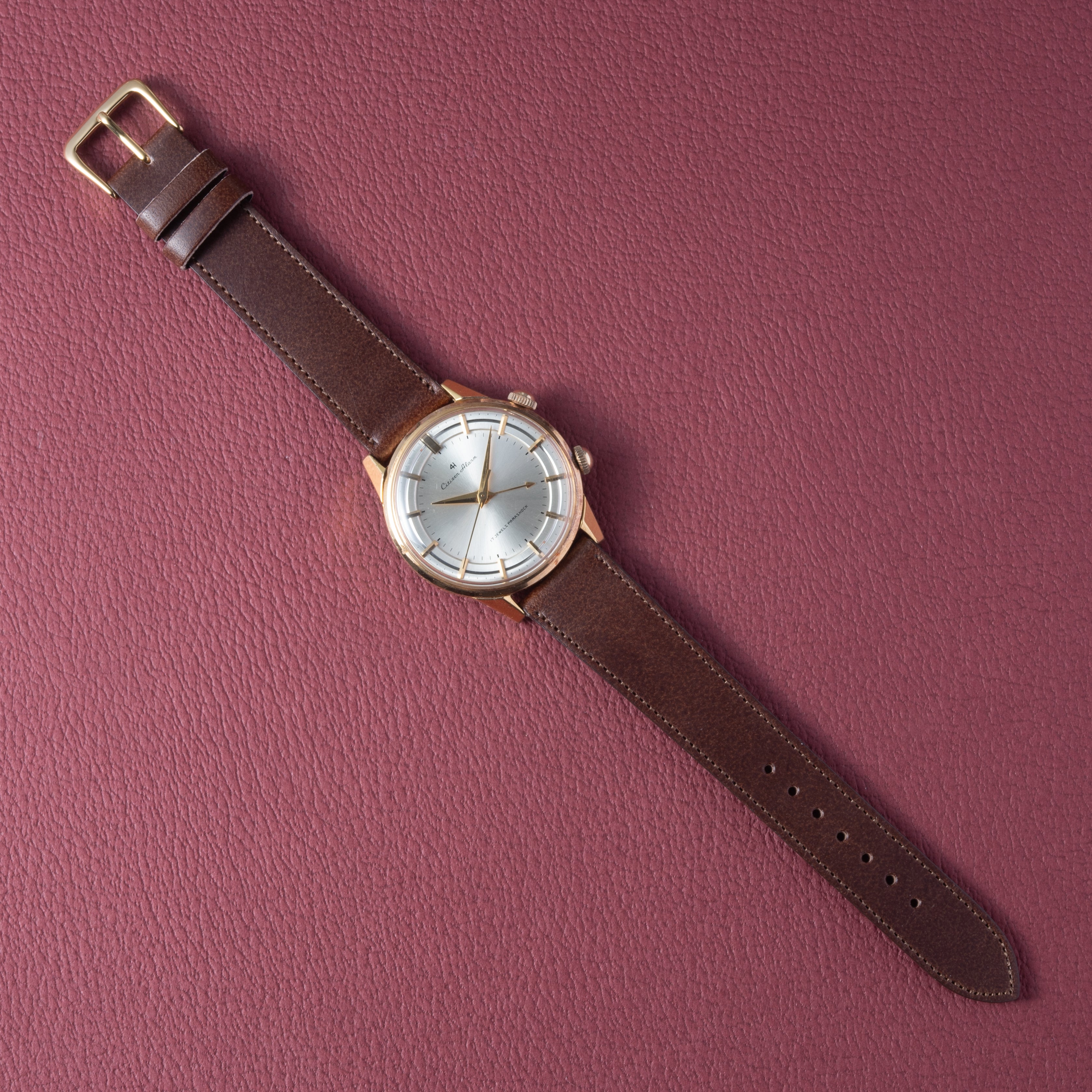 シチズン アラーム4H フォーハンド 手巻き 1960年代製 Ref.515812 CGPケース