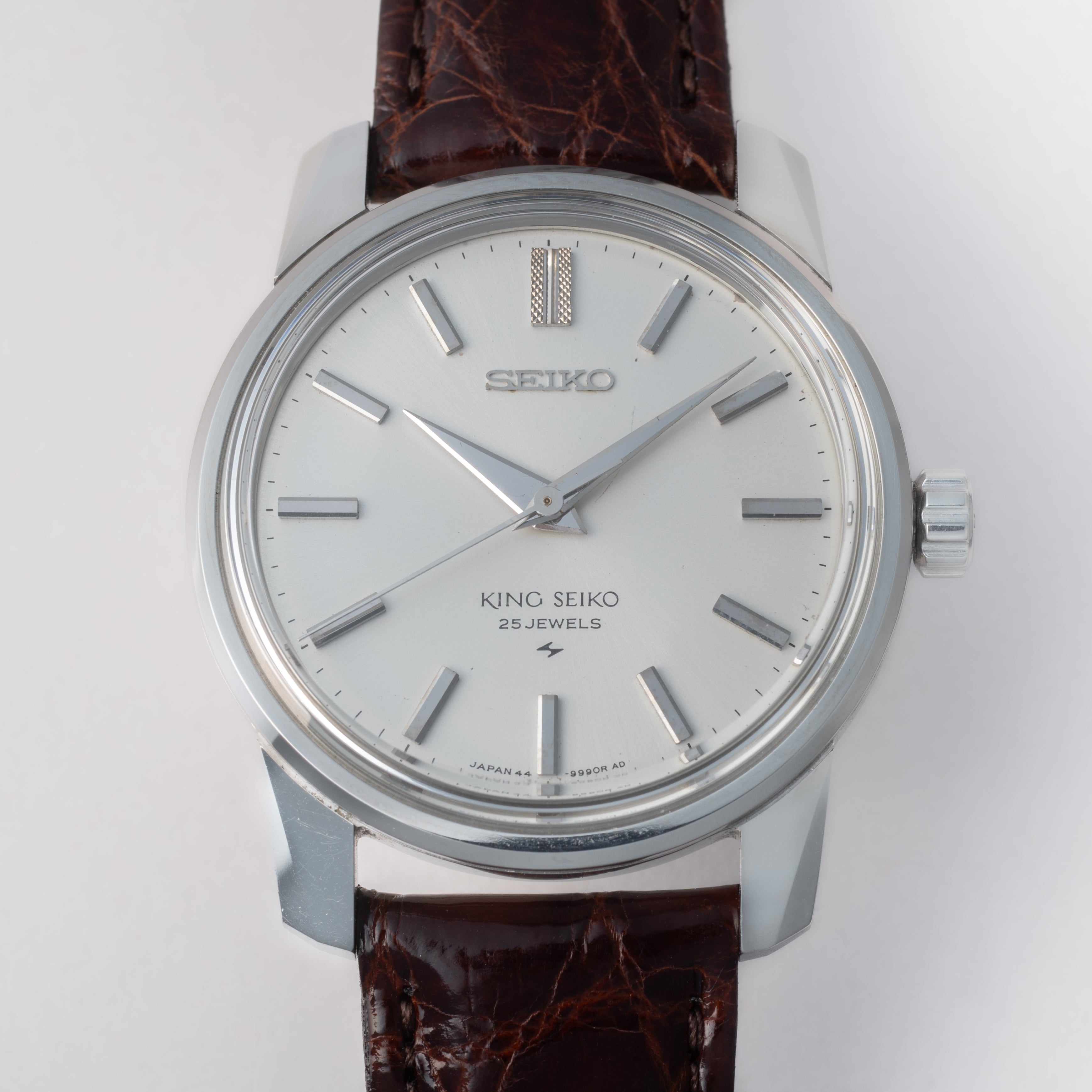 キングセイコー セカンドモデル最後期型 1968年製 Ref.44-9990 44KS 手巻きロービート ノンデイト 美品