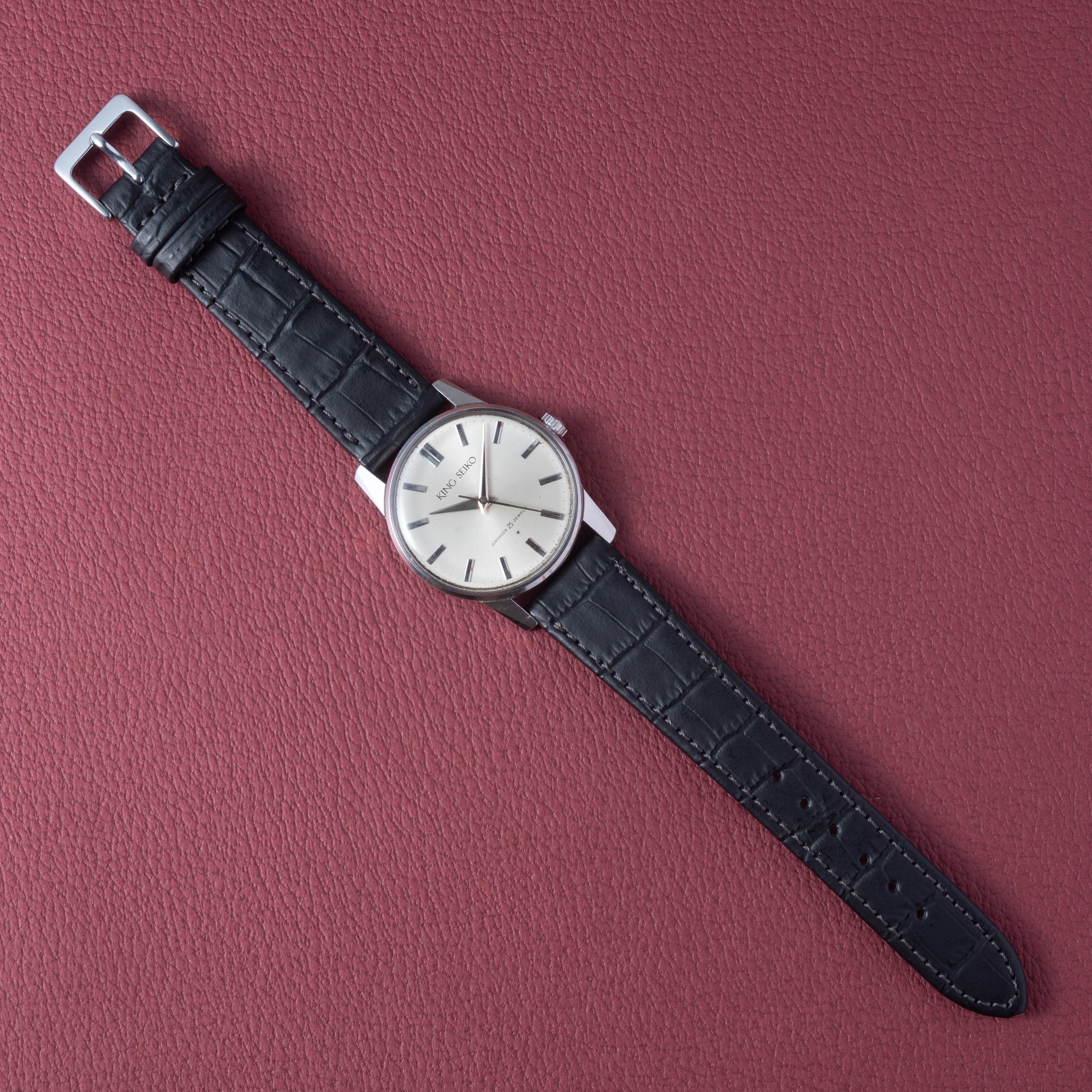 キングセイコーファーストモデル ADダイヤル 1964年製 ステンレスケース Ref.15034 KS