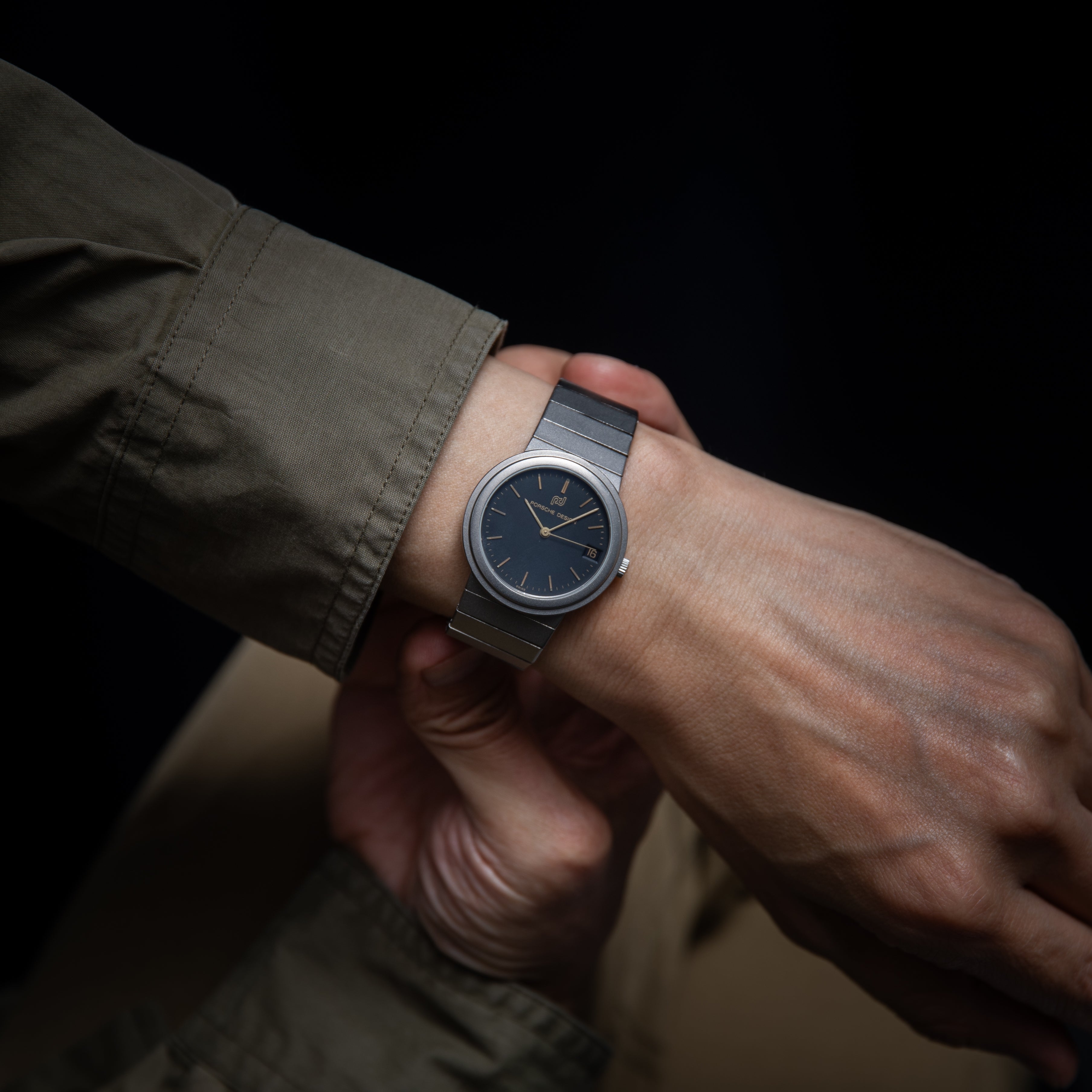 ポルシェデザイン by IWC 1984年製 Ref.3517 チタンケース