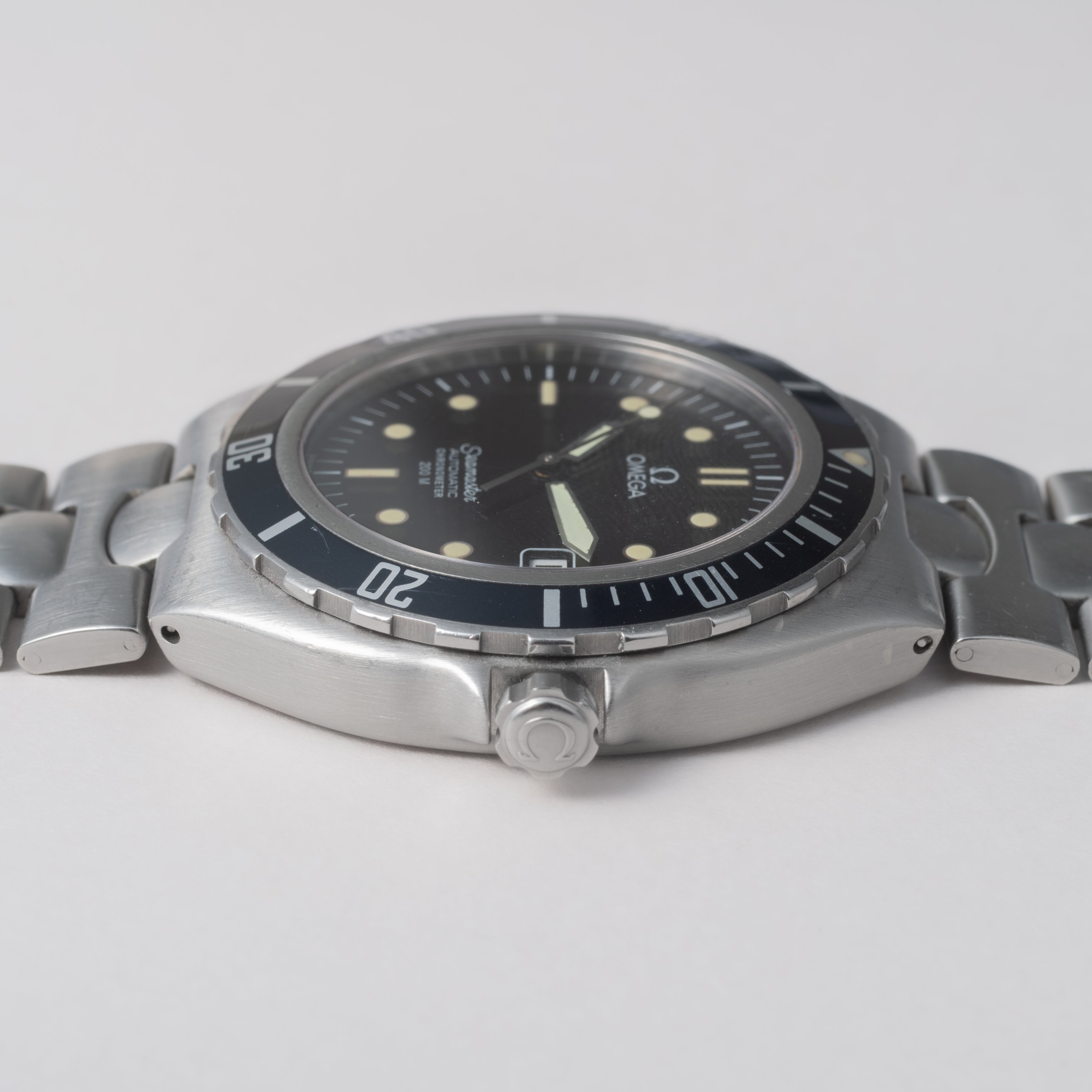 オメガ シーマスター200m プレボンド ラージケース 1988年製 Ref.368.1041 自動巻クロノメーター
