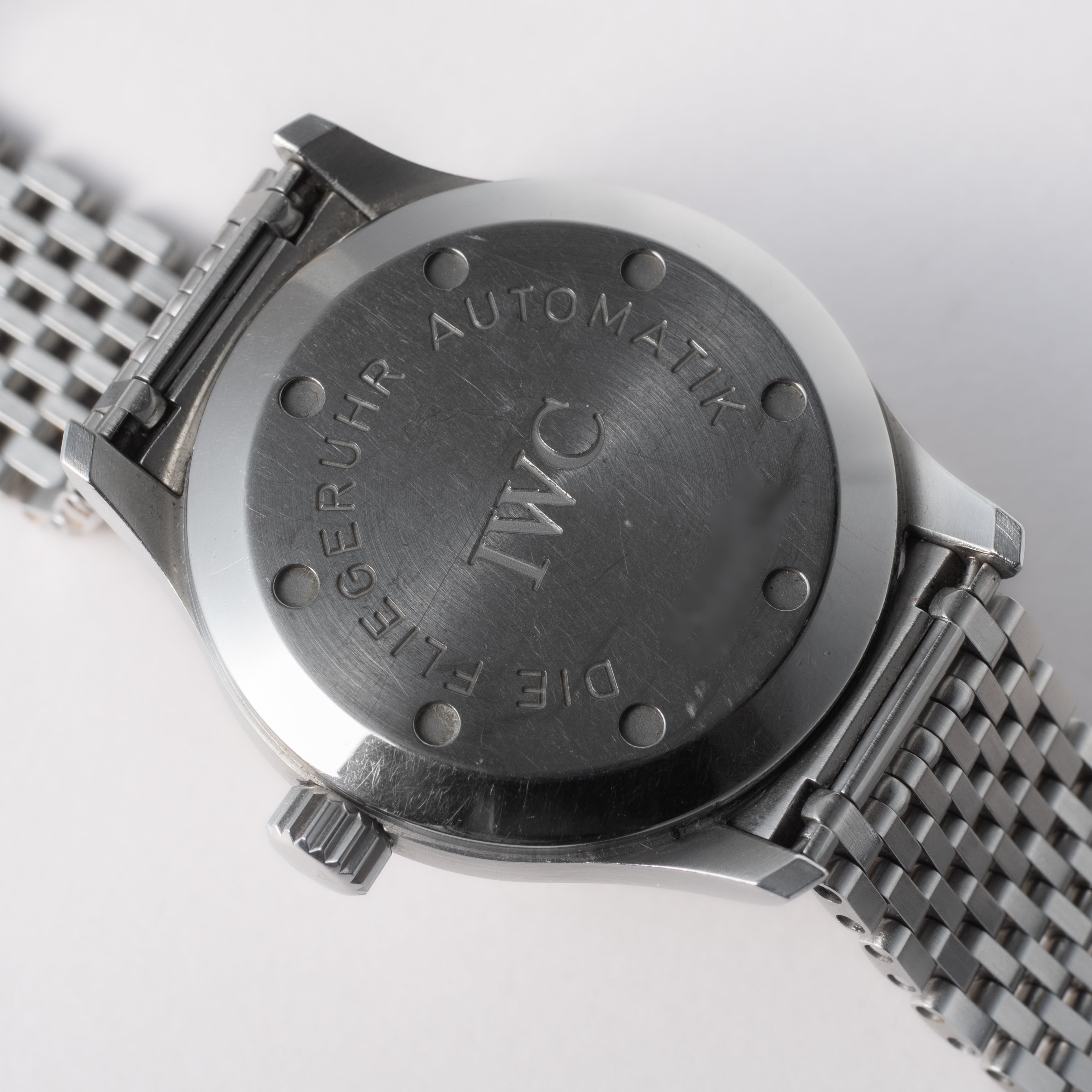 IWC マーク12 1996年製 Cal.884/2 Ref.3241 自動巻き 純正ブレス 箱、ギャランティカード付き