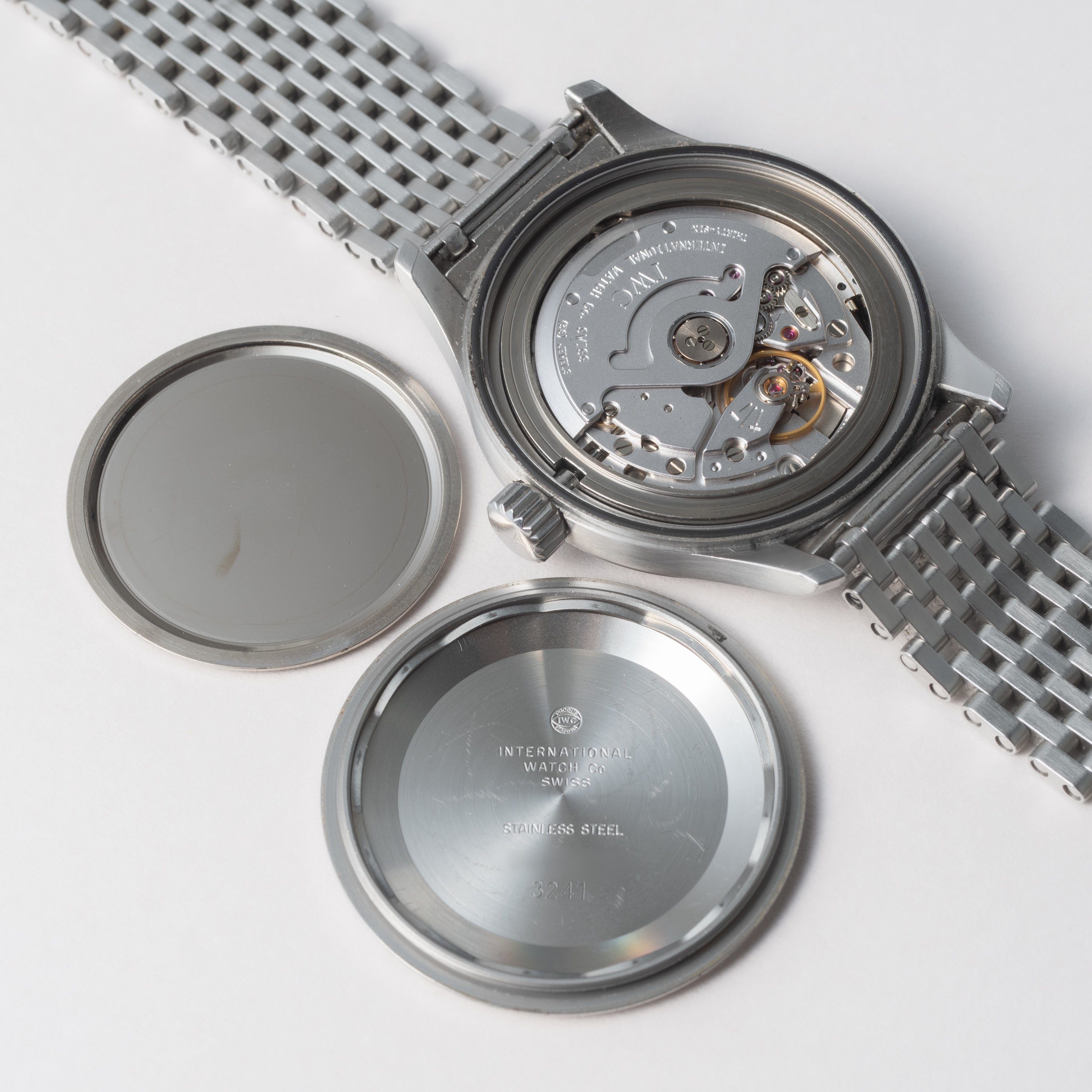 IWC マーク12 1996年製 Cal.884/2 Ref.3241 自動巻き 純正ブレス 箱、ギャランティカード付き