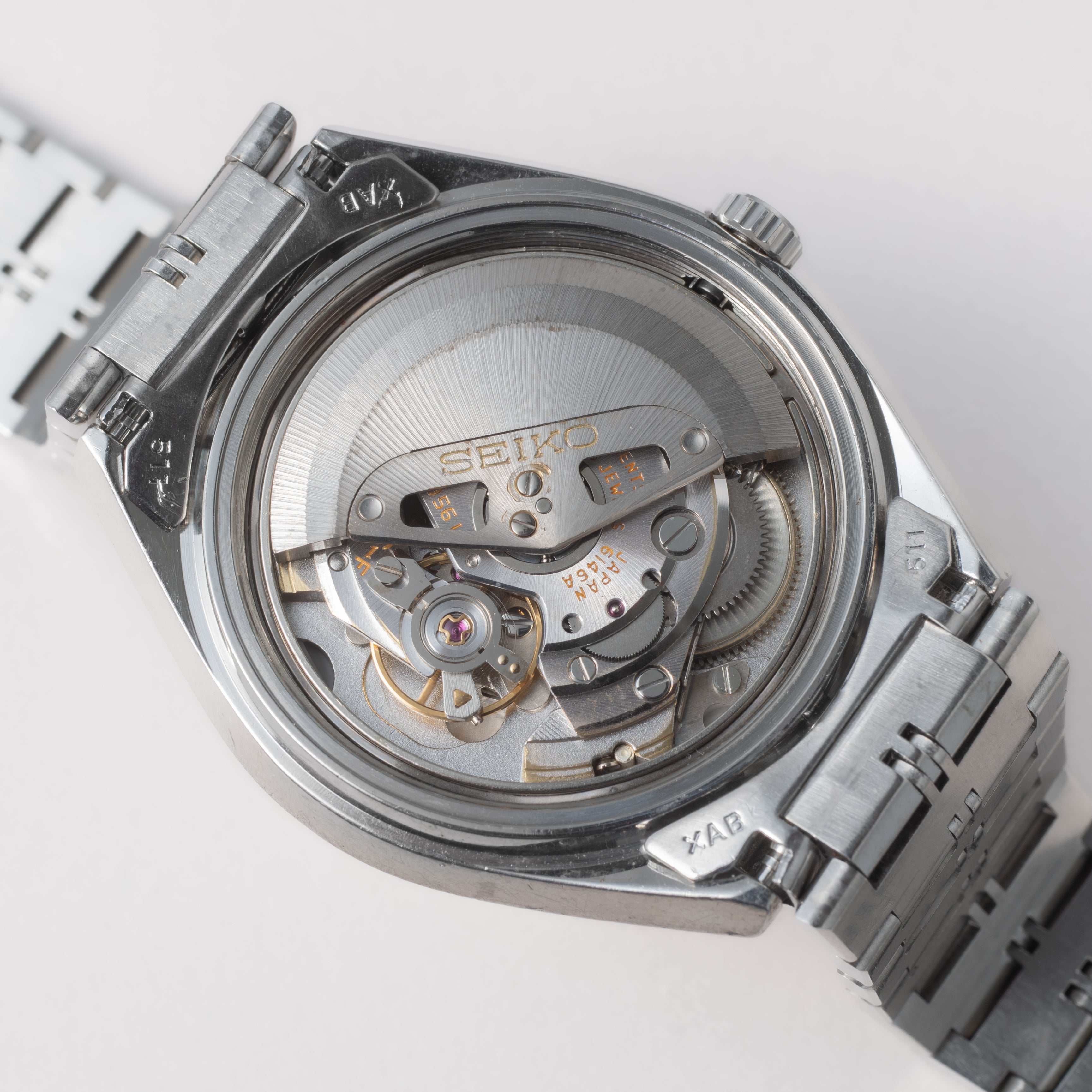 グランドセイコー 61GS 自動巻き ハイビート 1972年製 ブレス付き 3面カットガラス Ref.6146-8050