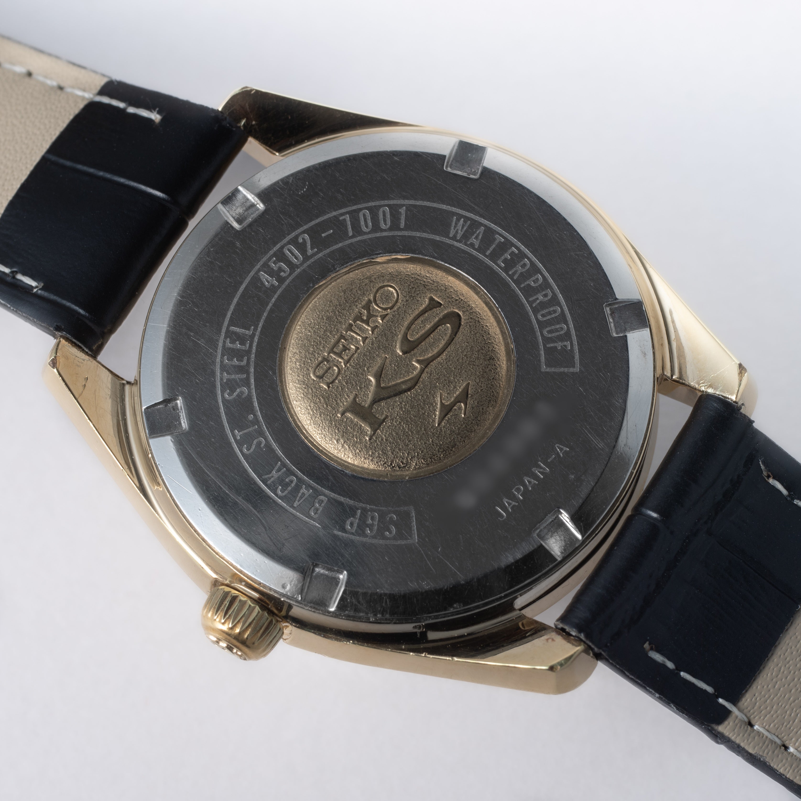セイコー 45キングセイコー SGPケース 1970年製(昭和45年製) 10振動手巻き Ref.4502-7001 45KS 純正尾錠付き