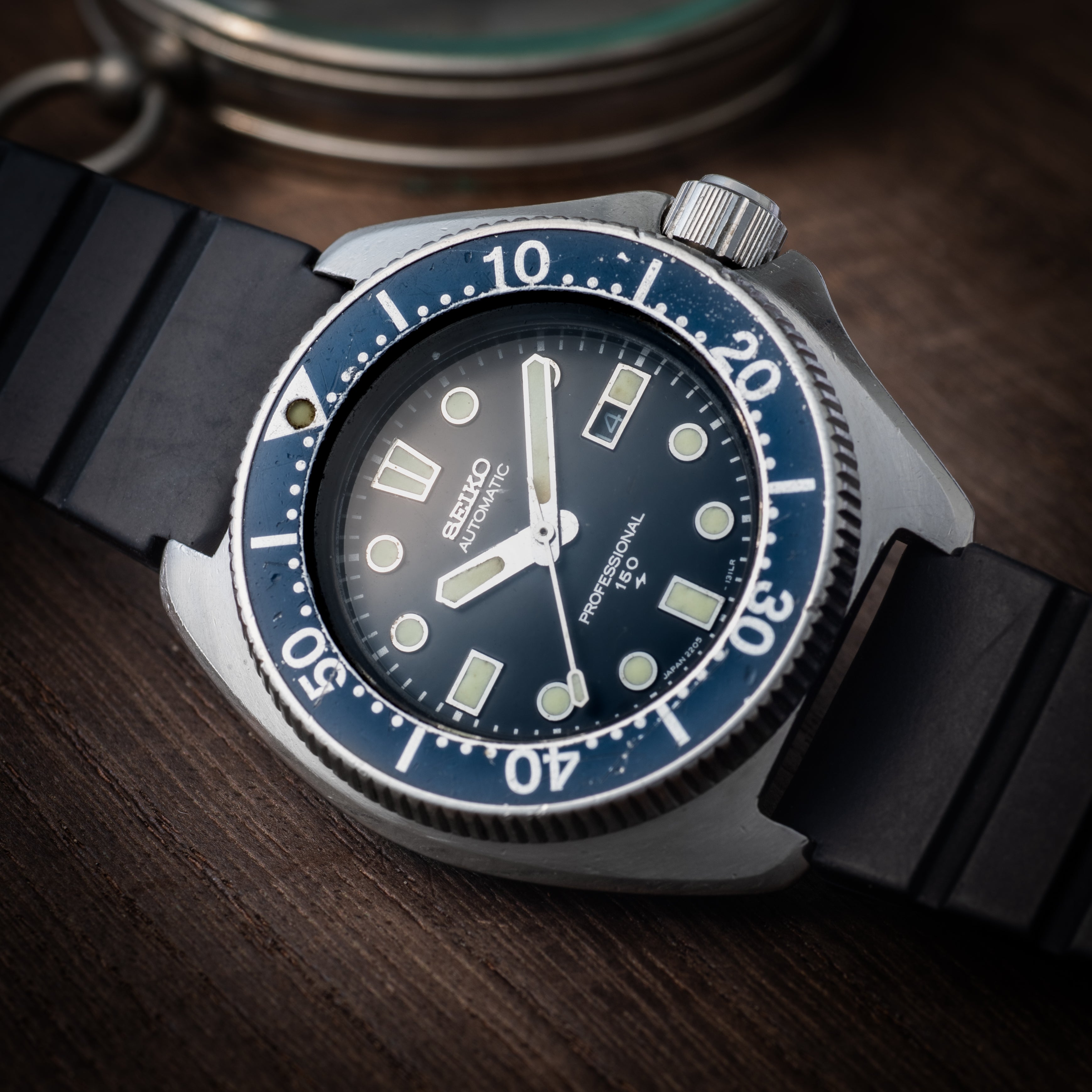 セイコー プロフェッショナルダイバー 150m初期型 ボーイズサイズ 1977年製 Ref.2205-0769