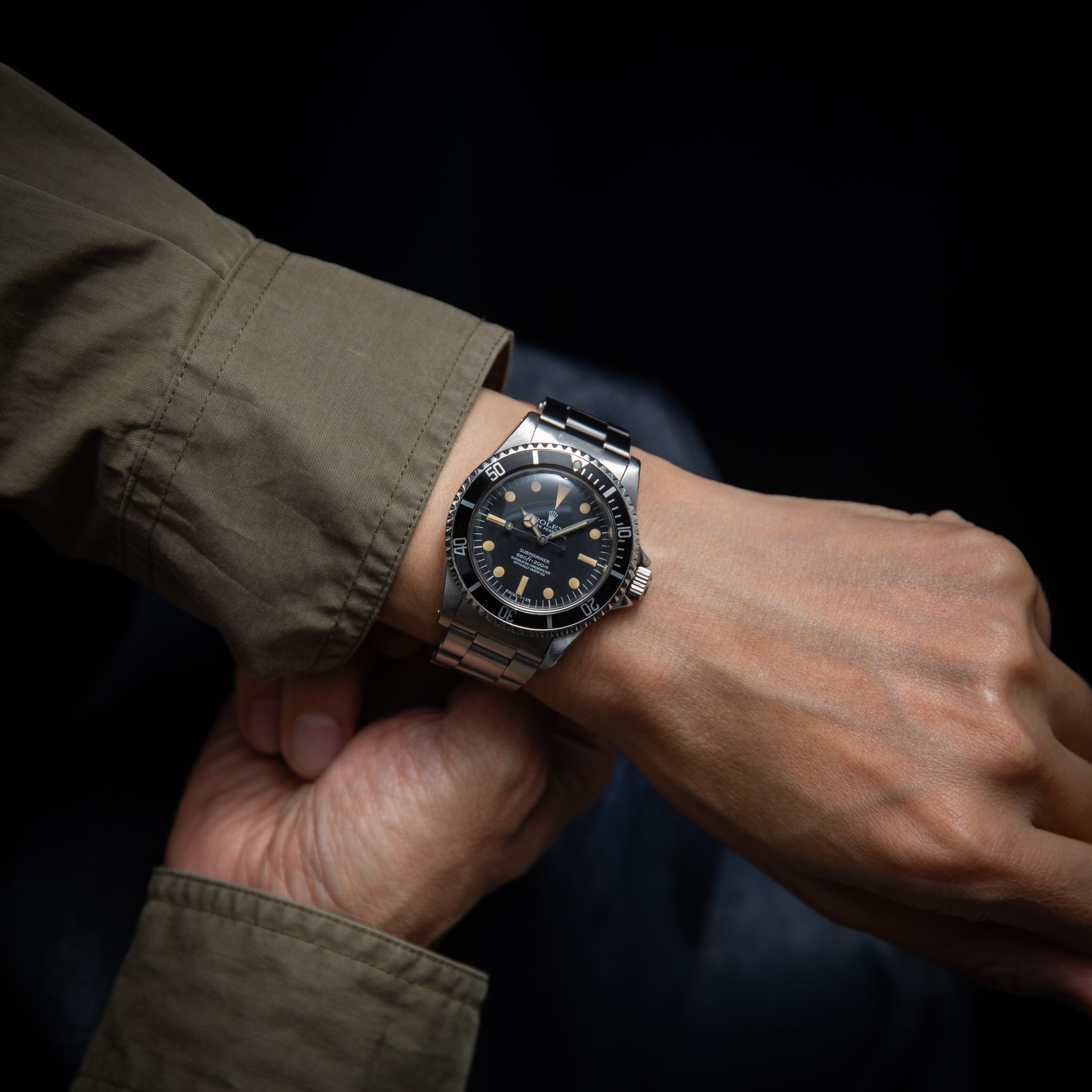 ロレックス サブマリーナー Ref.5512 1978年製 ノンデイトクロノメーター自動巻 オールトリチウム